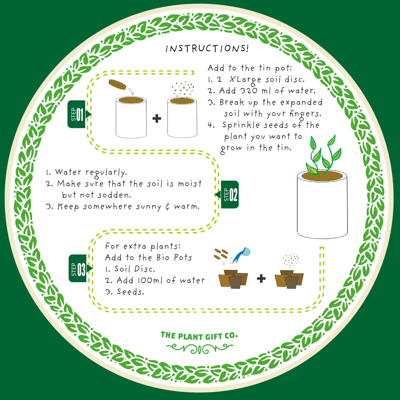 Mr Herby Head | Grow Your Own Herb Kit