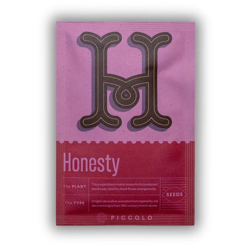 A to Z Botanical Alphabet Seed Packets