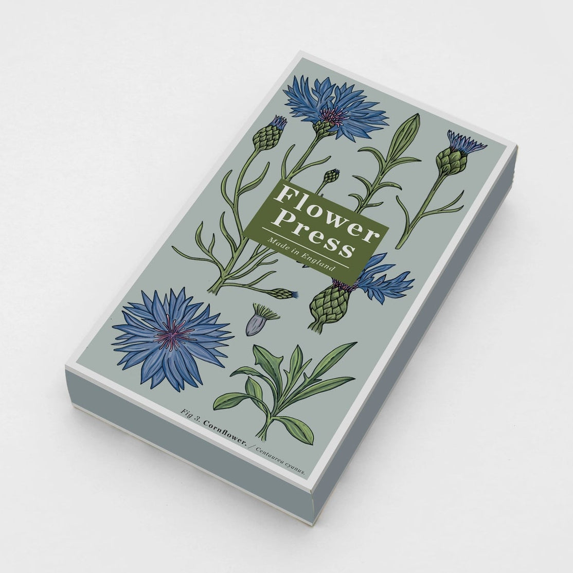 Large Flower Press – Vintage Cornflower | Studio Wald