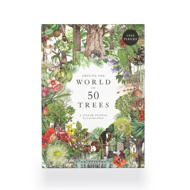 Around the World in 50 Trees | 1000 Piece Jigsaw Puzzle