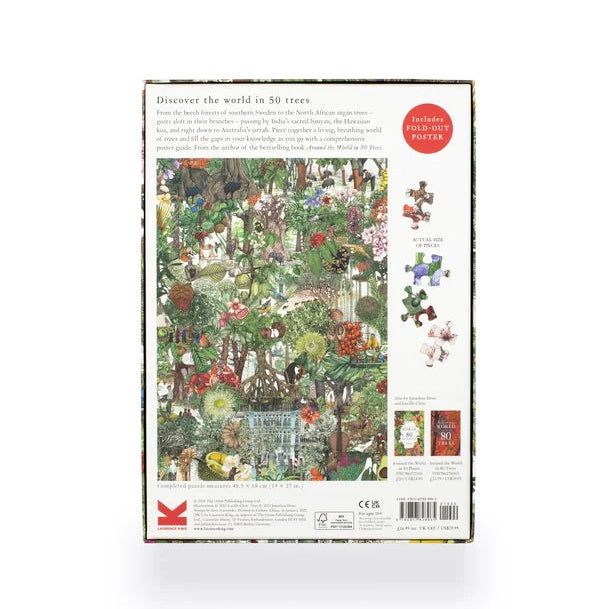 Around the World in 50 Trees | 1000 Piece Jigsaw Puzzle