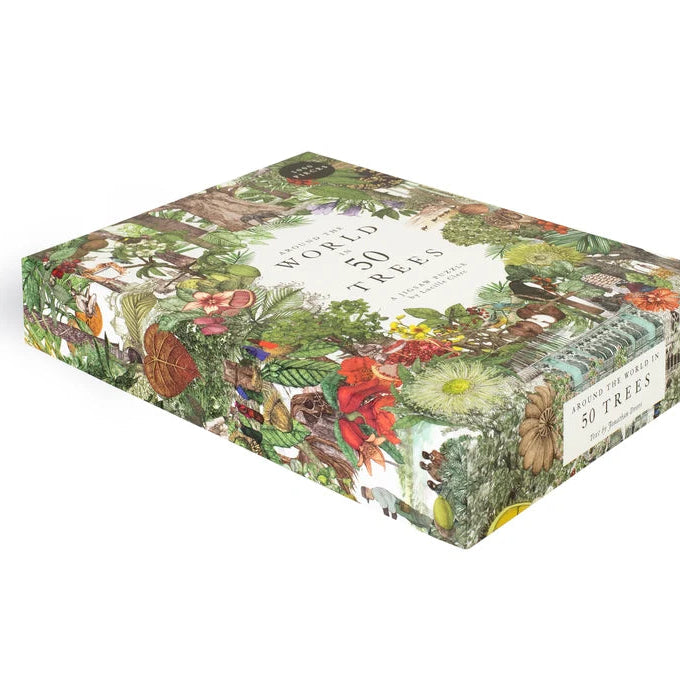 Around the World in 50 Trees | 1000 Piece Jigsaw Puzzle