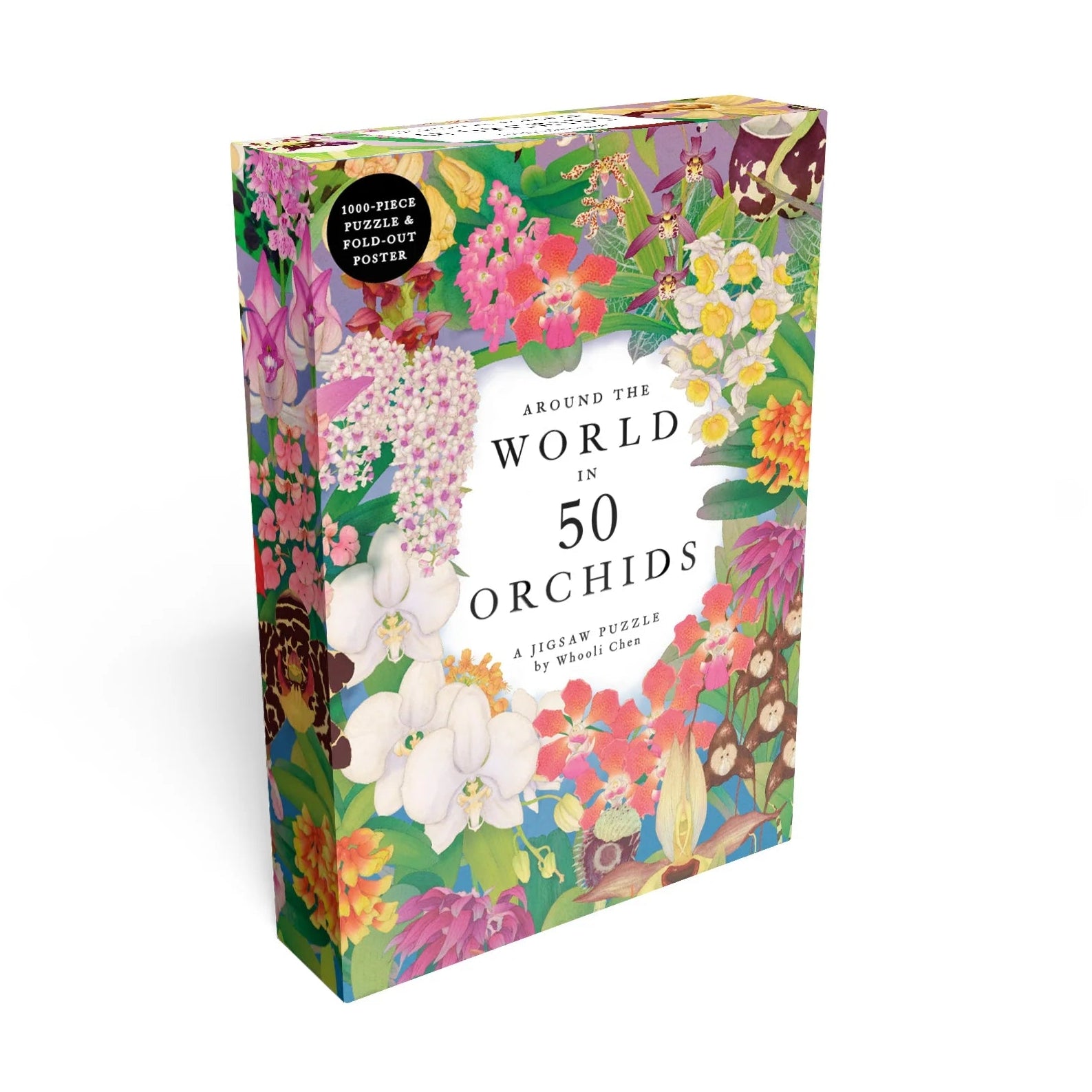 Around the World in 50 Orchids | 1000 Piece Jigsaw Puzzle