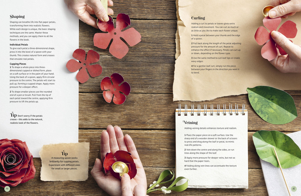Christmas Wreath: The Bouquet in a Book