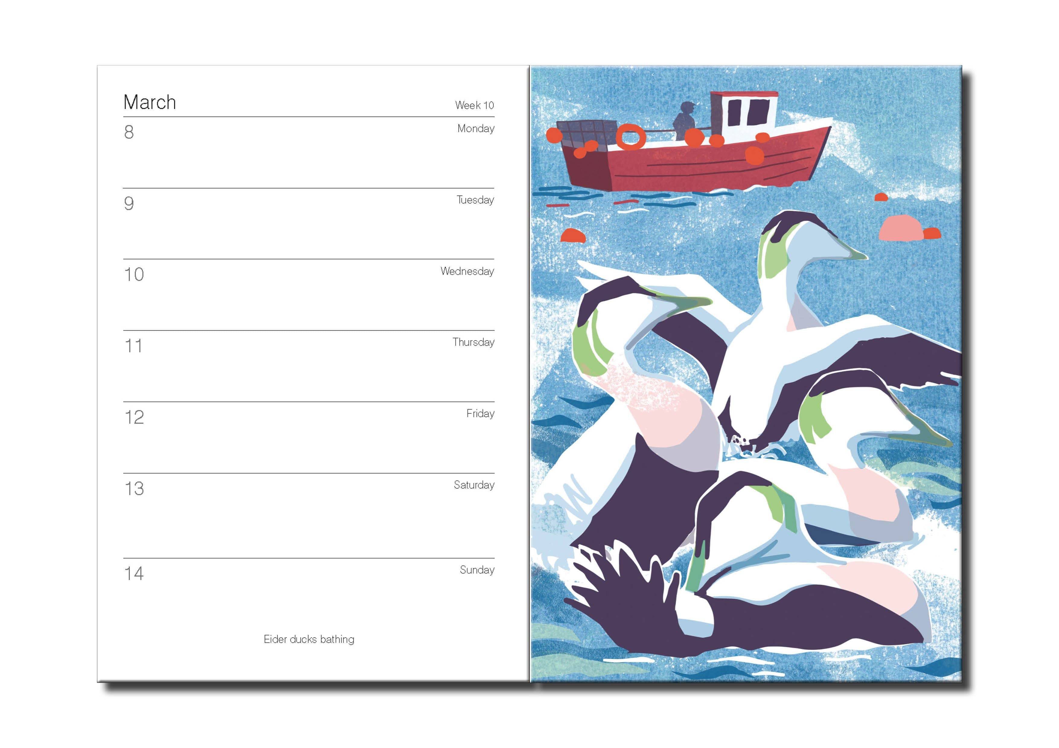 Scottish Nature Pocket Diary 2027