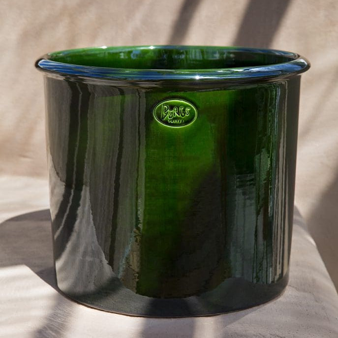 Bergs Potter Glazed Modena Pot | Emerald Green