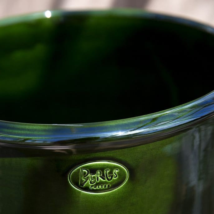 Bergs Potter Glazed Modena Pot | Emerald Green