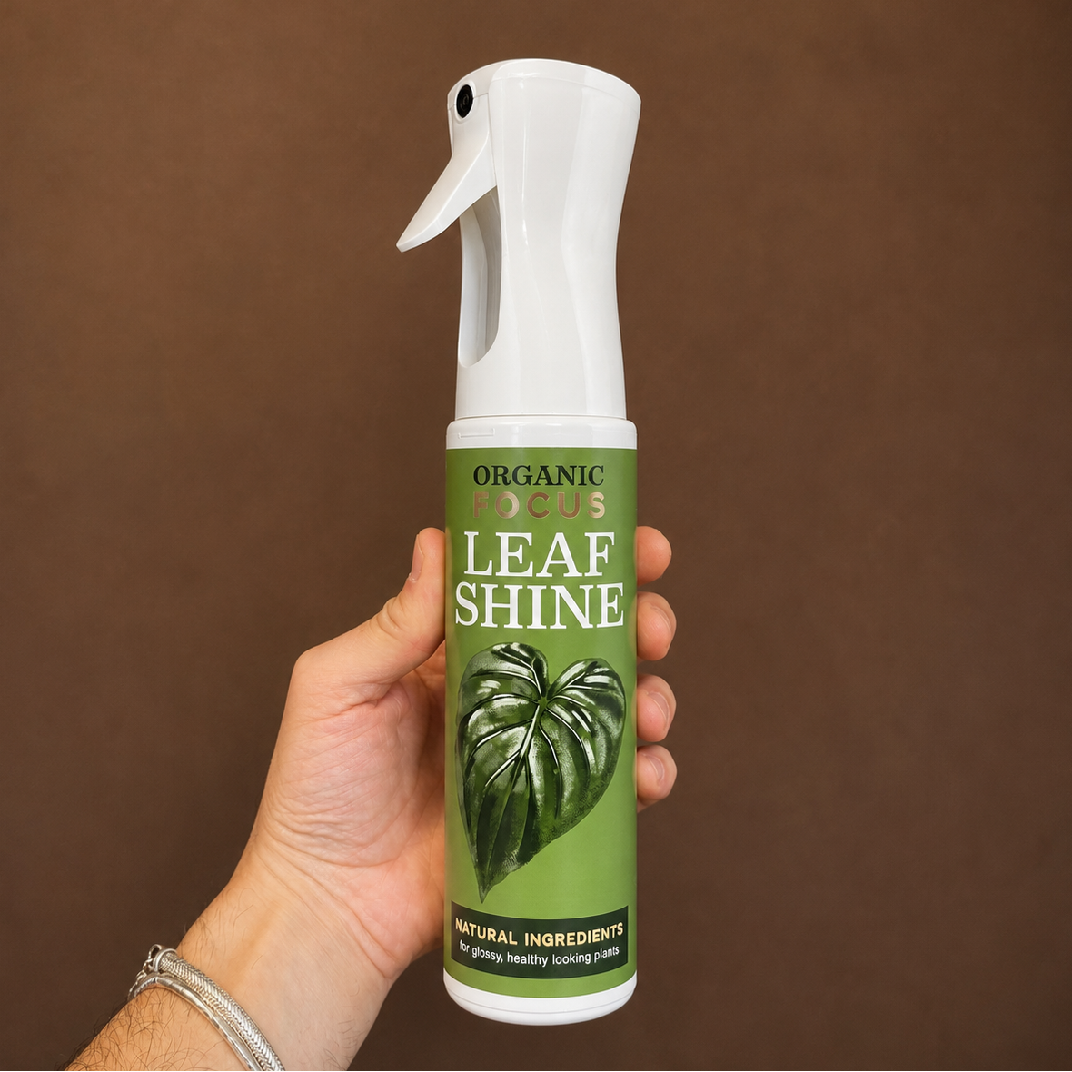 Organic Focus Leaf Shine | Natural Leaf Spray for Houseplants