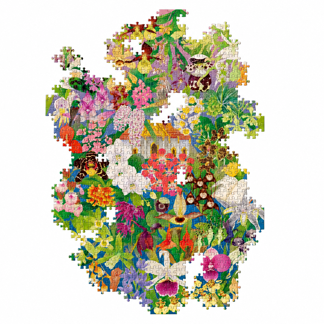 Around the World in 50 Orchids | 1000 Piece Jigsaw Puzzle