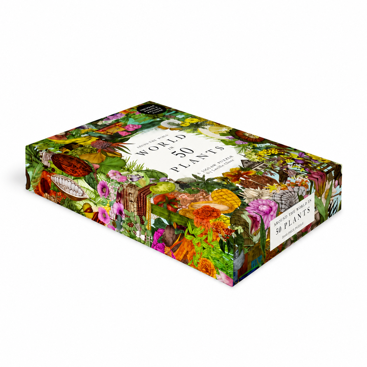Around the World in 50 Plants | 1000 Piece Jigsaw Puzzle