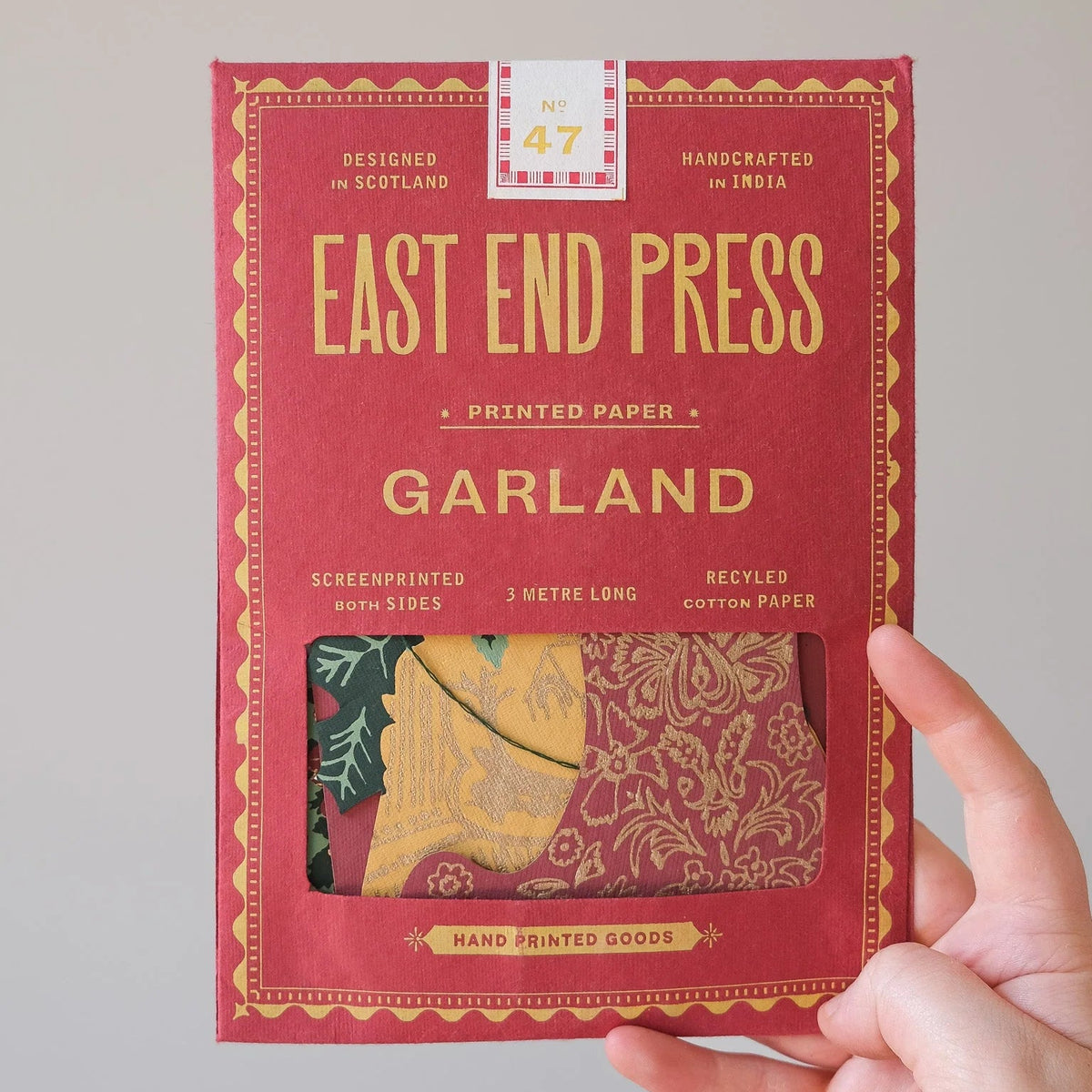 Christmas Sewn Garland | East End Press