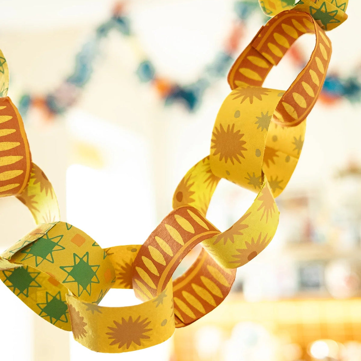 Yellow & Green Paper Chain Kit | East End Press