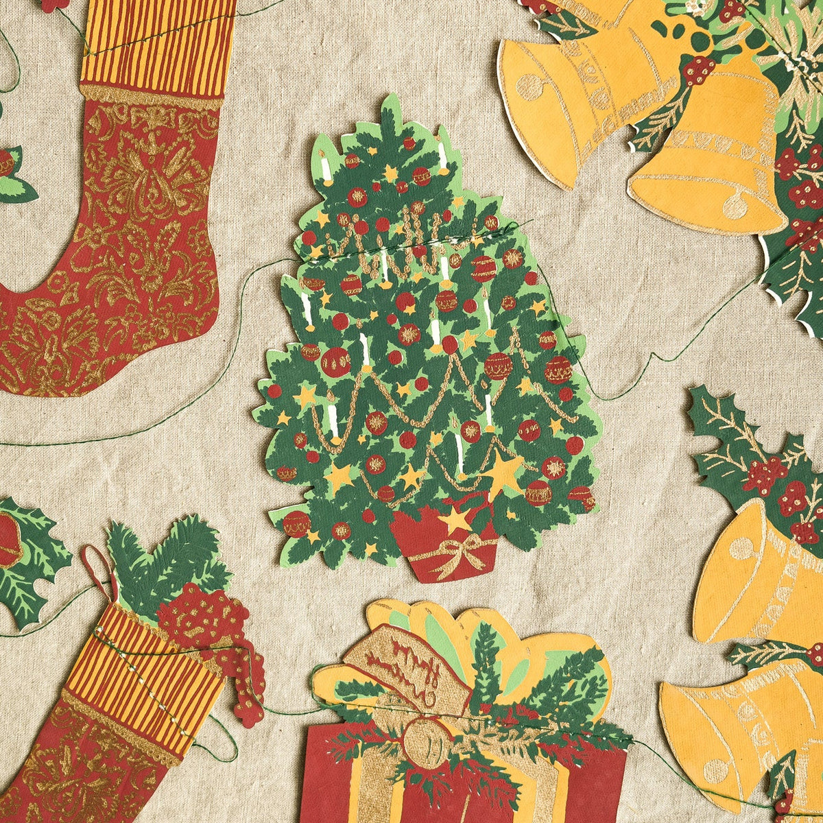Christmas Sewn Garland | East End Press