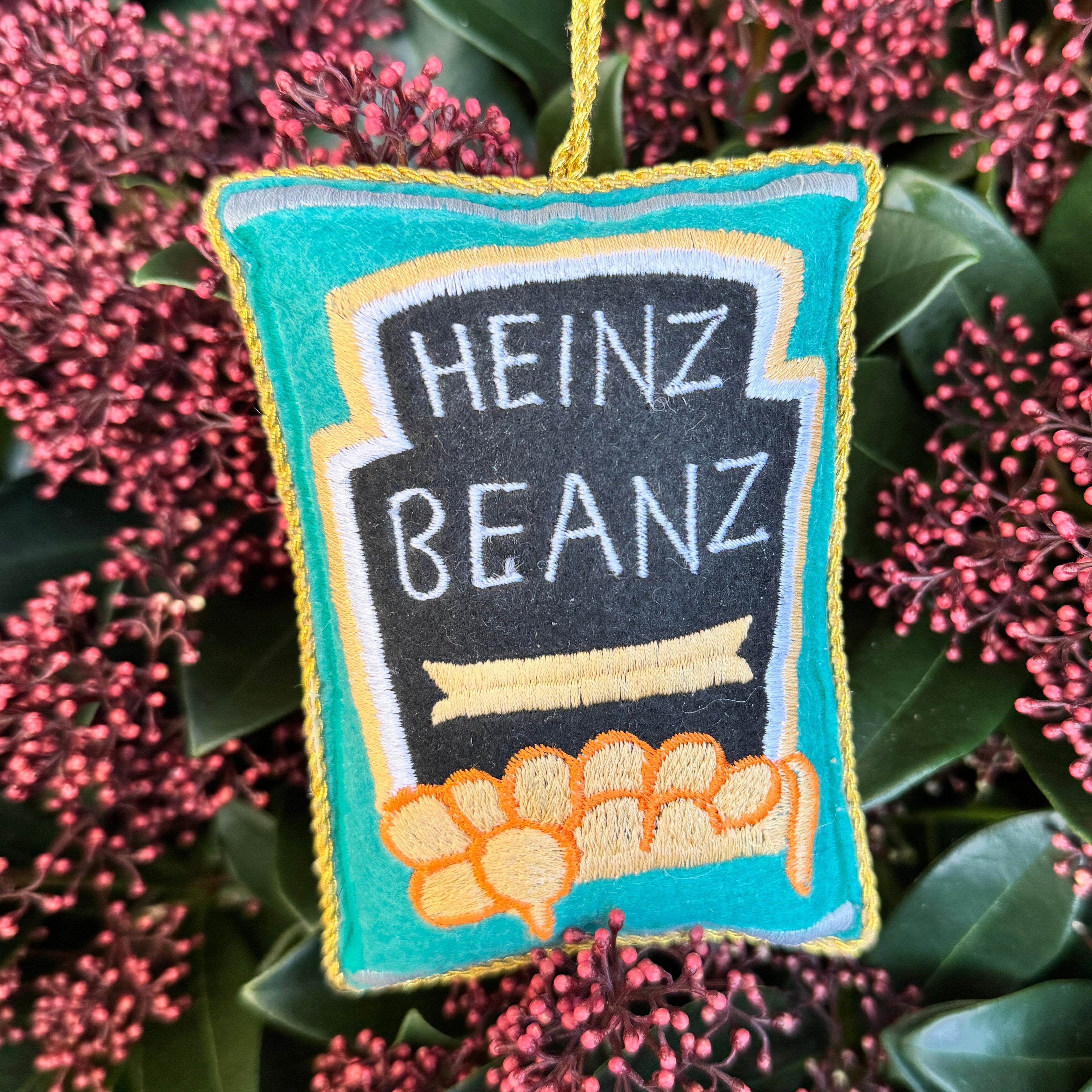 Heinz Beanz | Embroidered Decoration