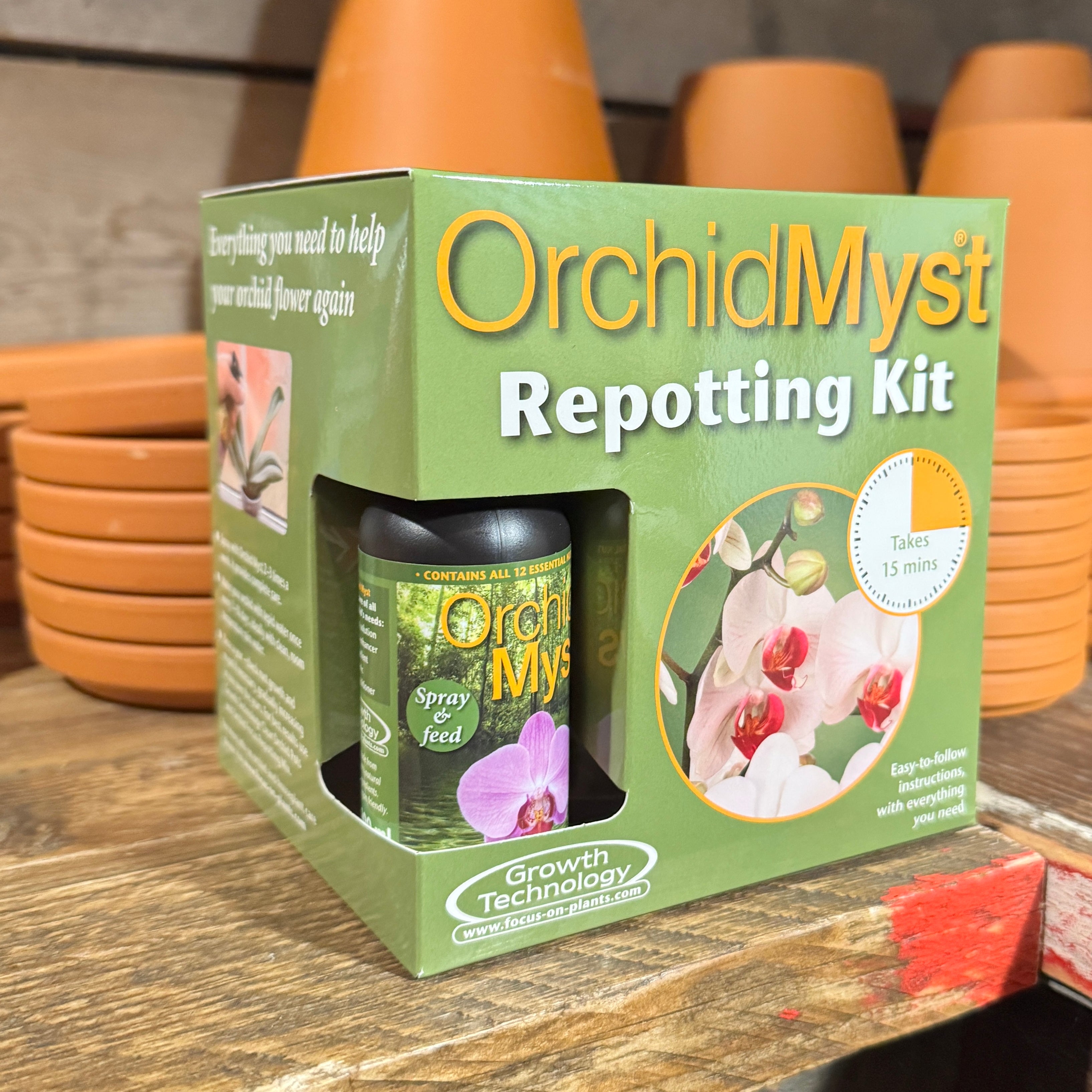Orchid Myst Repotting Kit | Complete Orchid Care Set