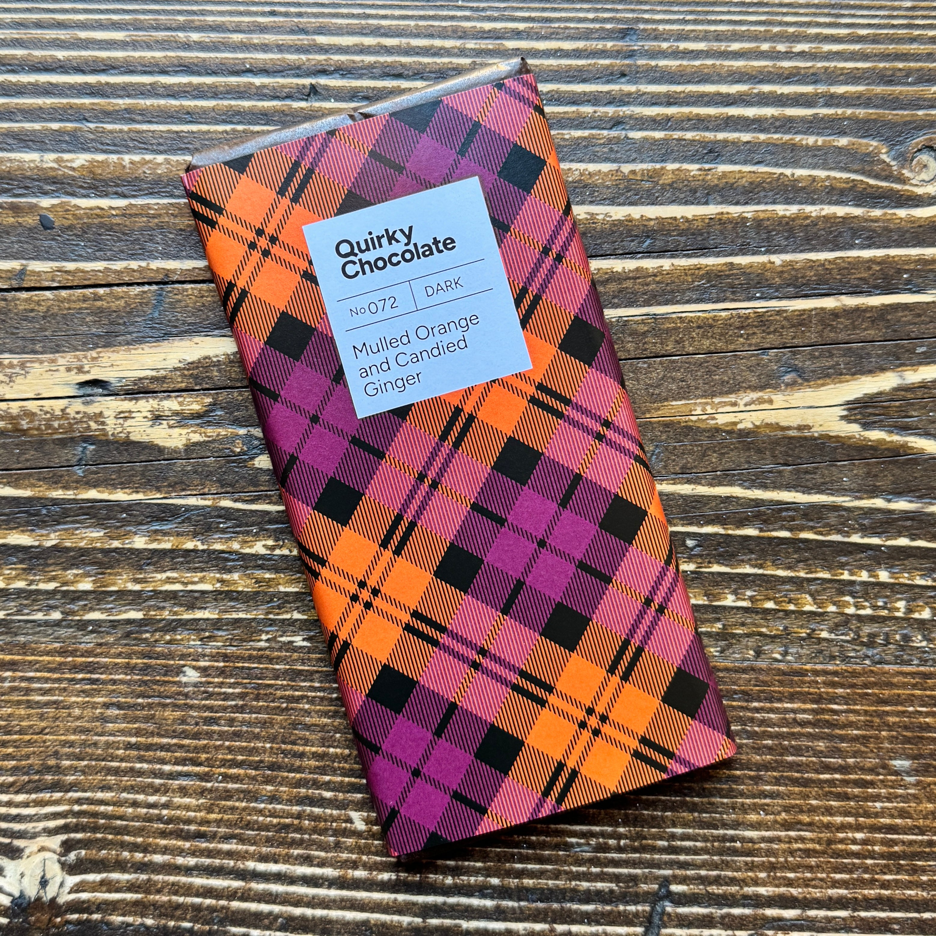 Quirky Chocolate – Scottish Tartan Artisan Bars