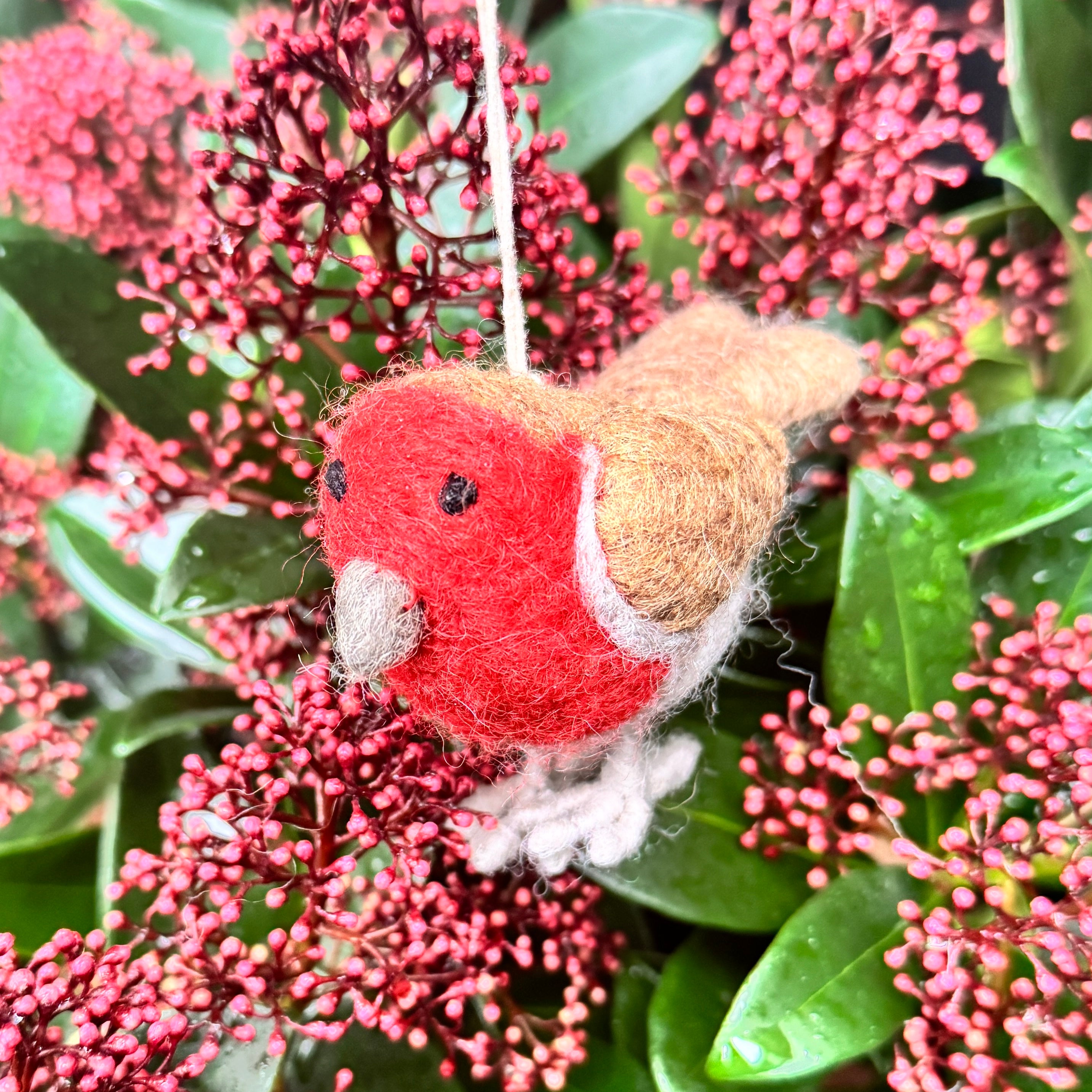 Mini Robin | Felt Christmas Decoration