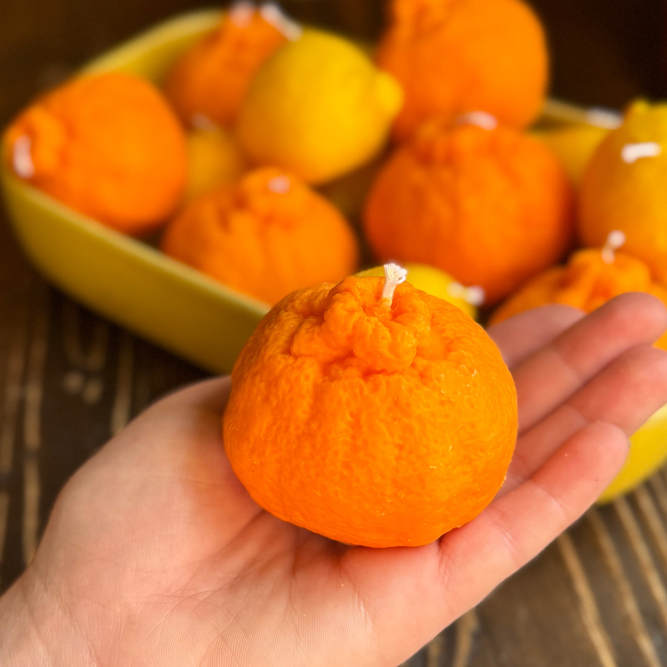 Scented Orange Soy Wax Candle