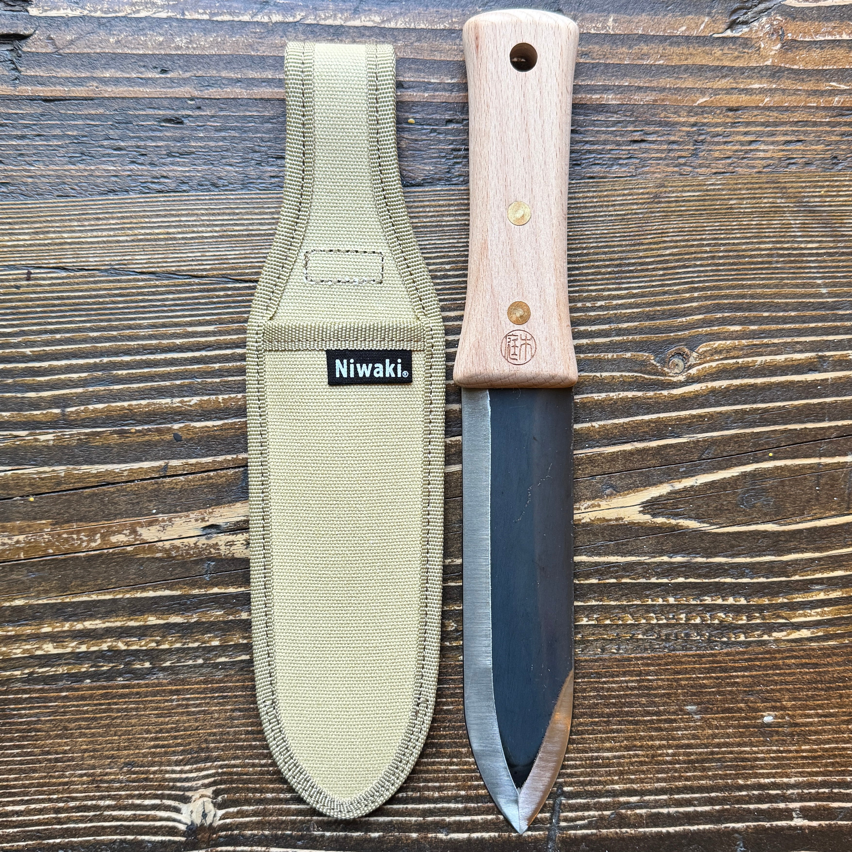 Niwaki Hori Hori & Canvas Holder