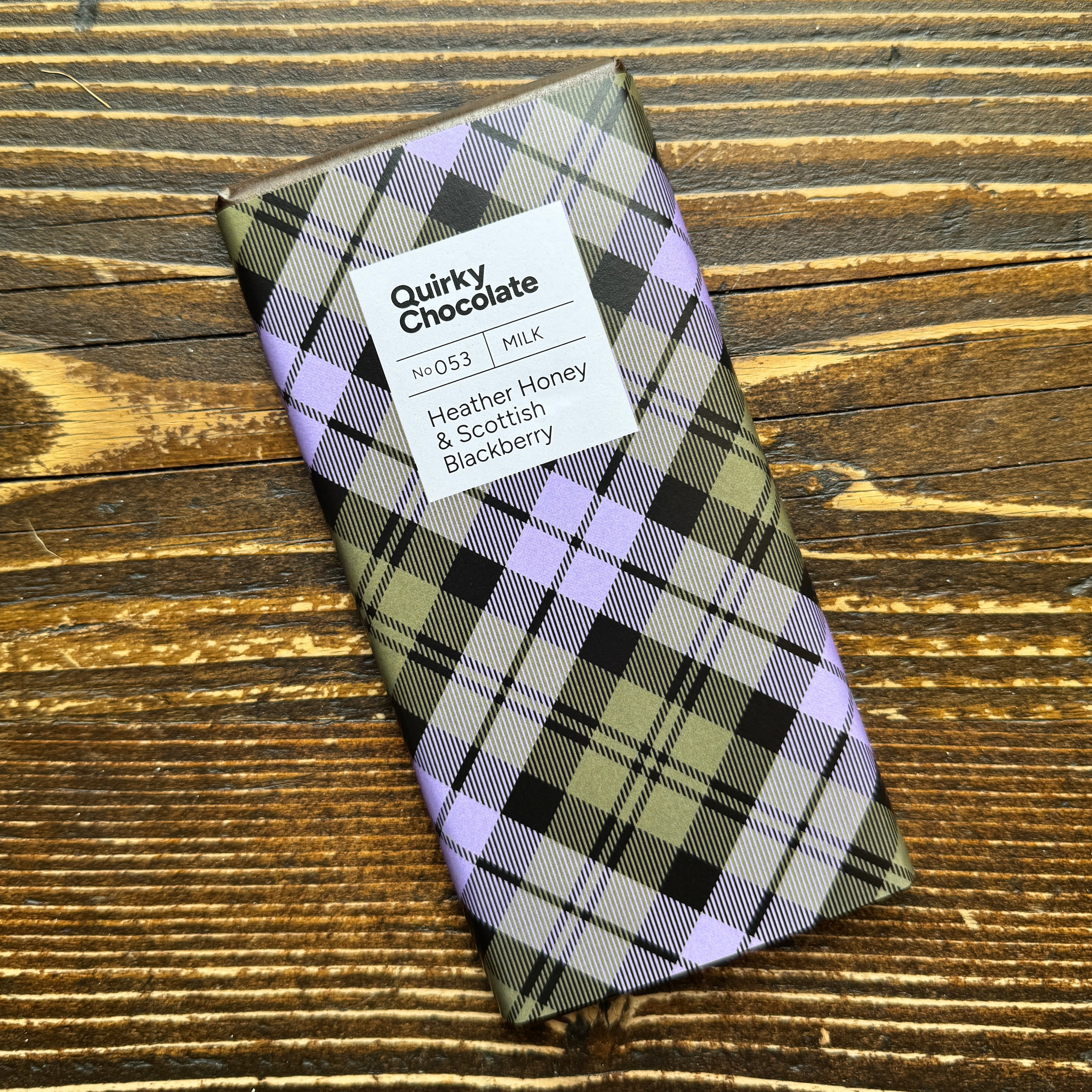 Quirky Chocolate – Scottish Tartan Artisan Bars
