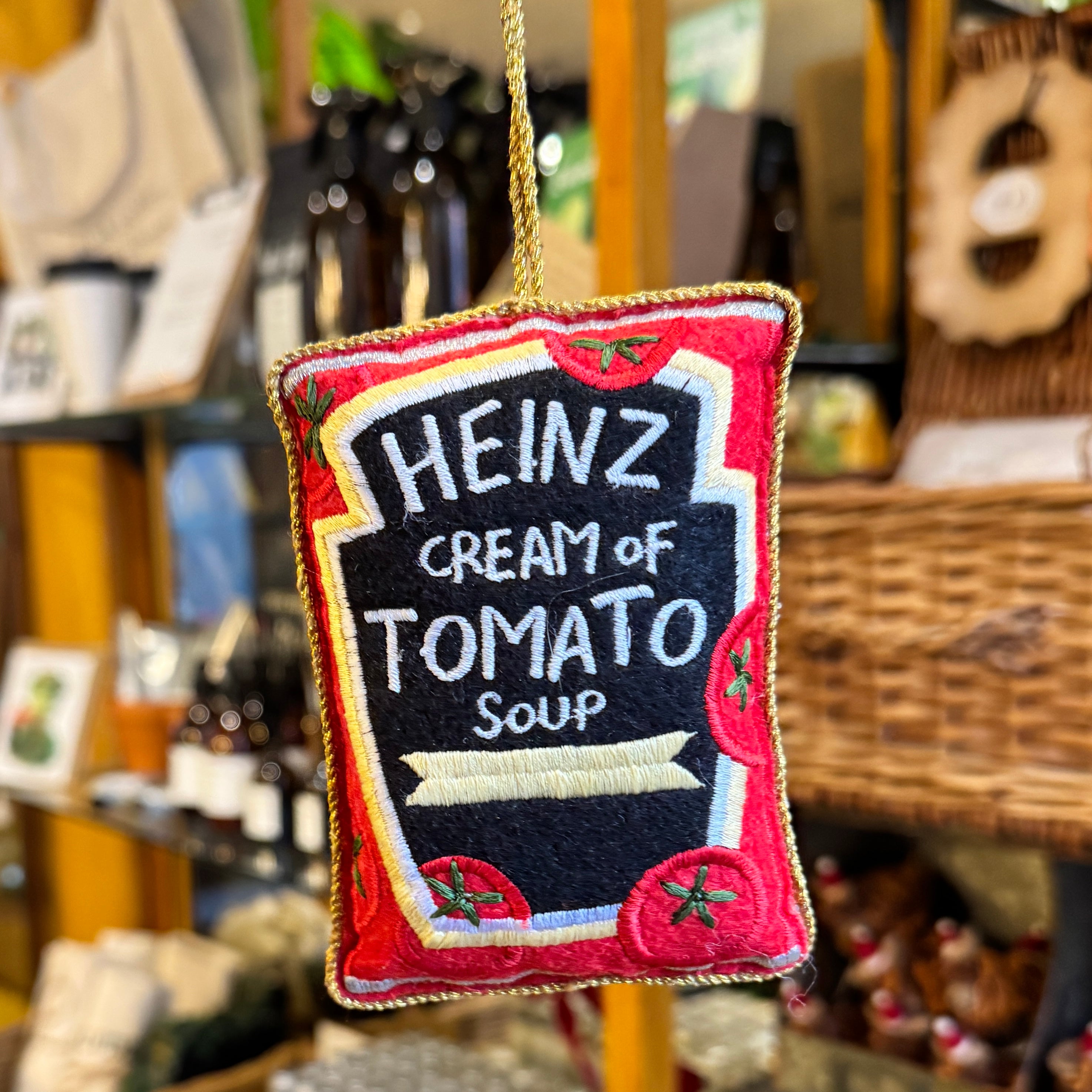 Heinz Tomato Soup | Embroidered Decoration