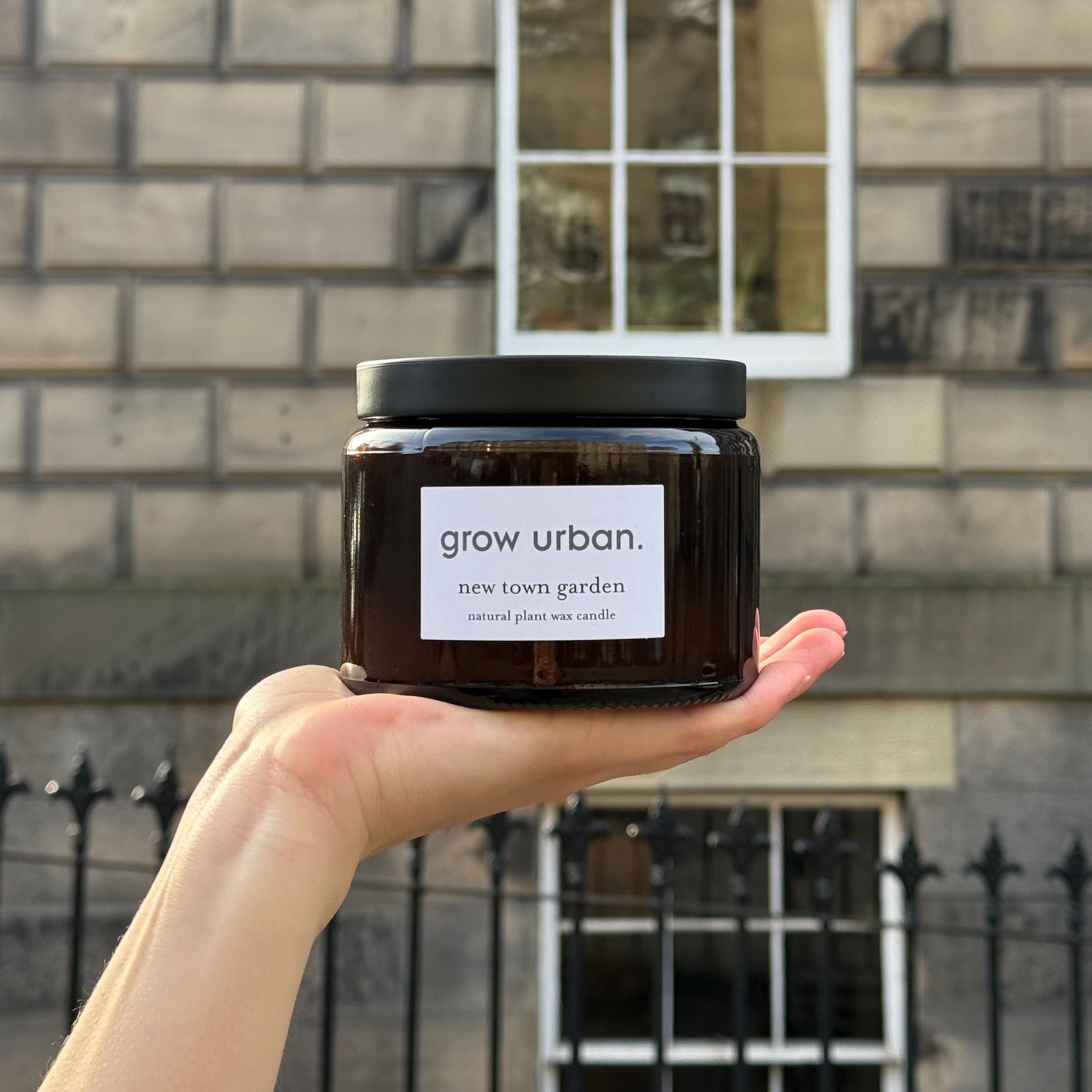 grow urban. New Town Garden Candle