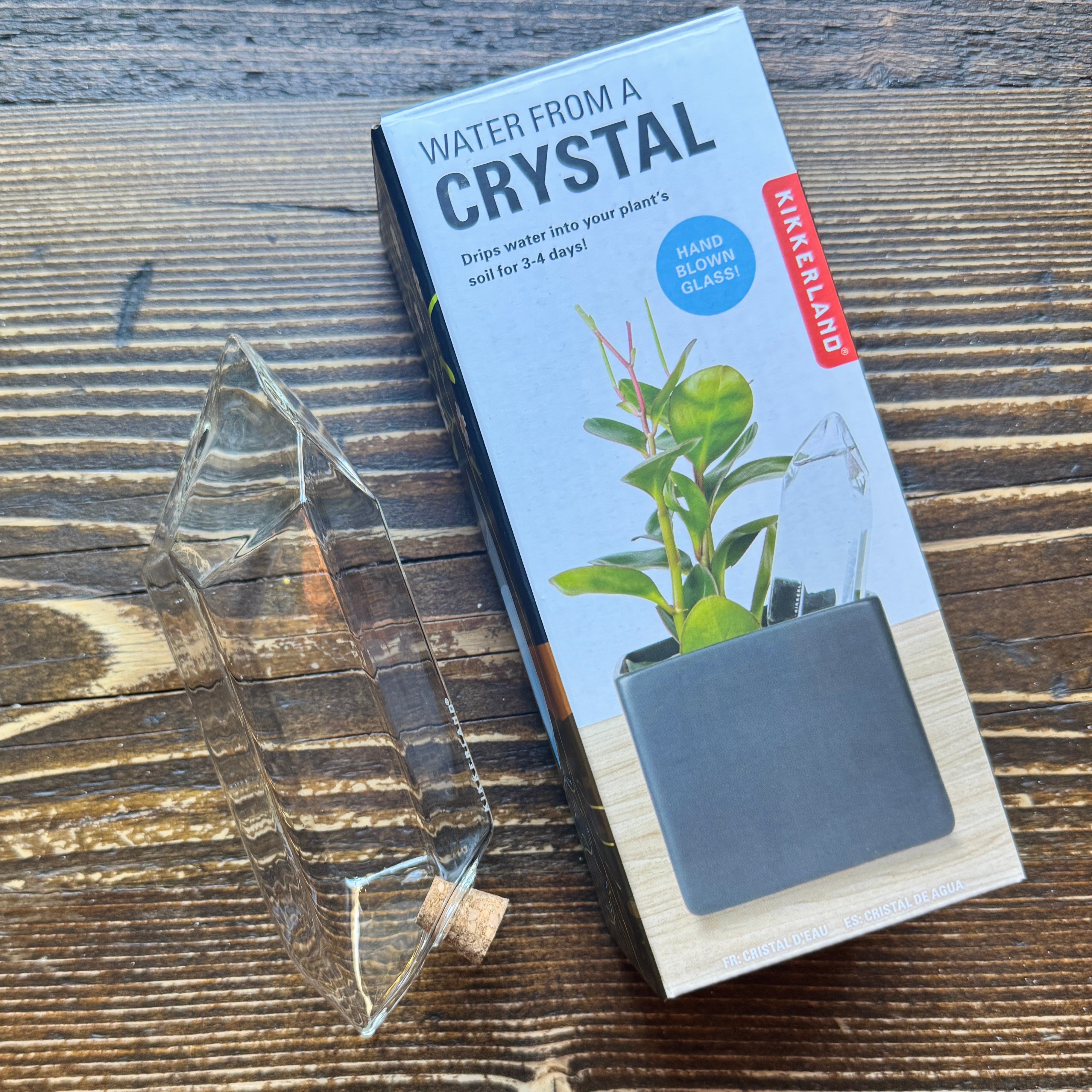 Water From a Crystal – Plant Watering Tool
