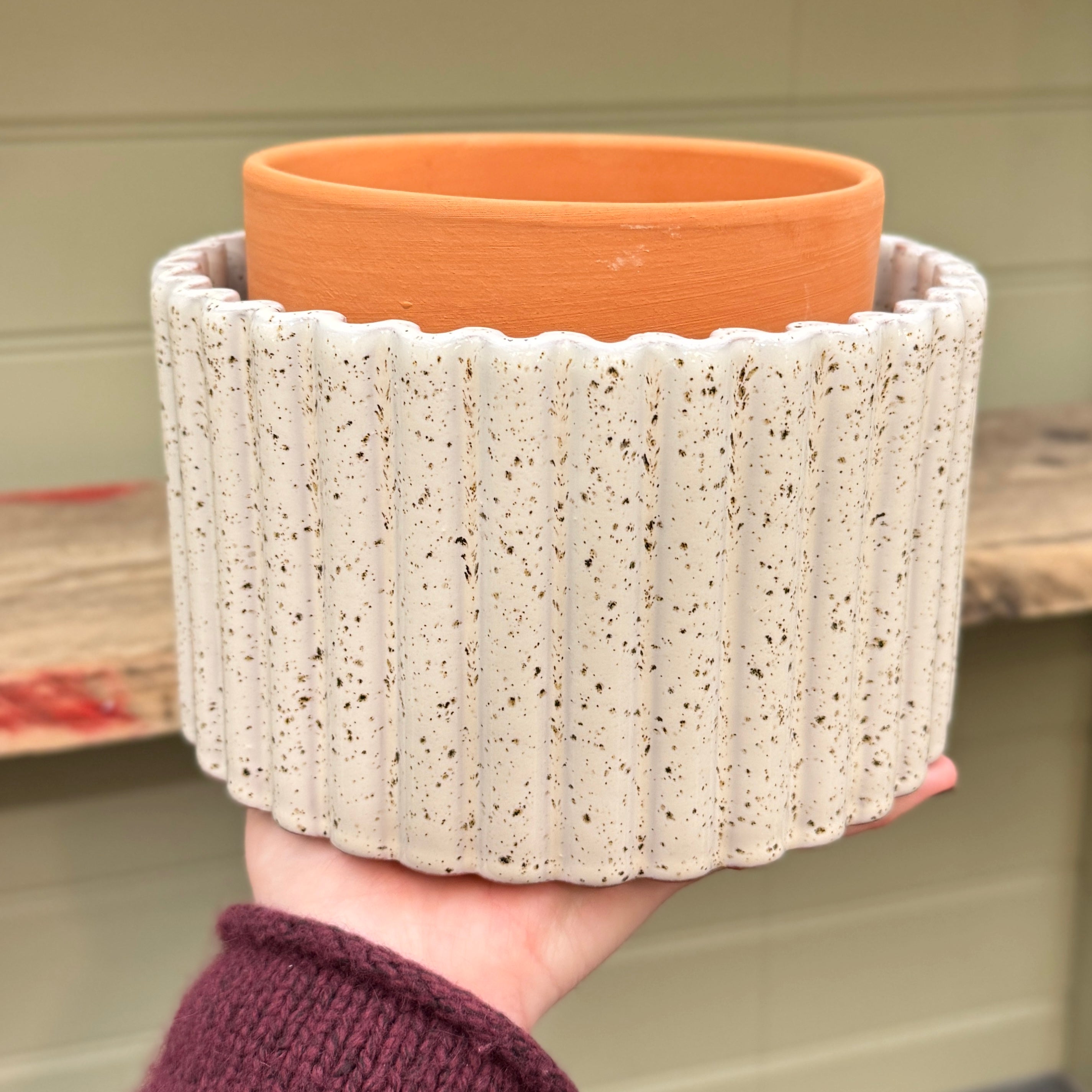 Pepin Paula Self-Watering Pot