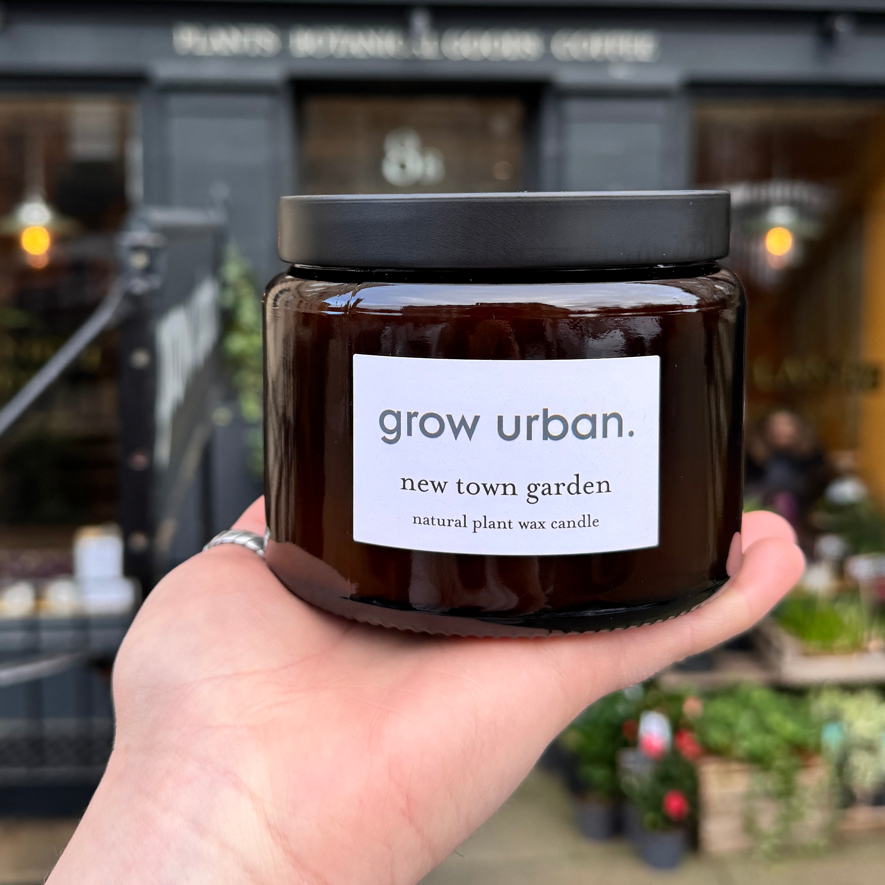 grow urban. New Town Garden Candle
