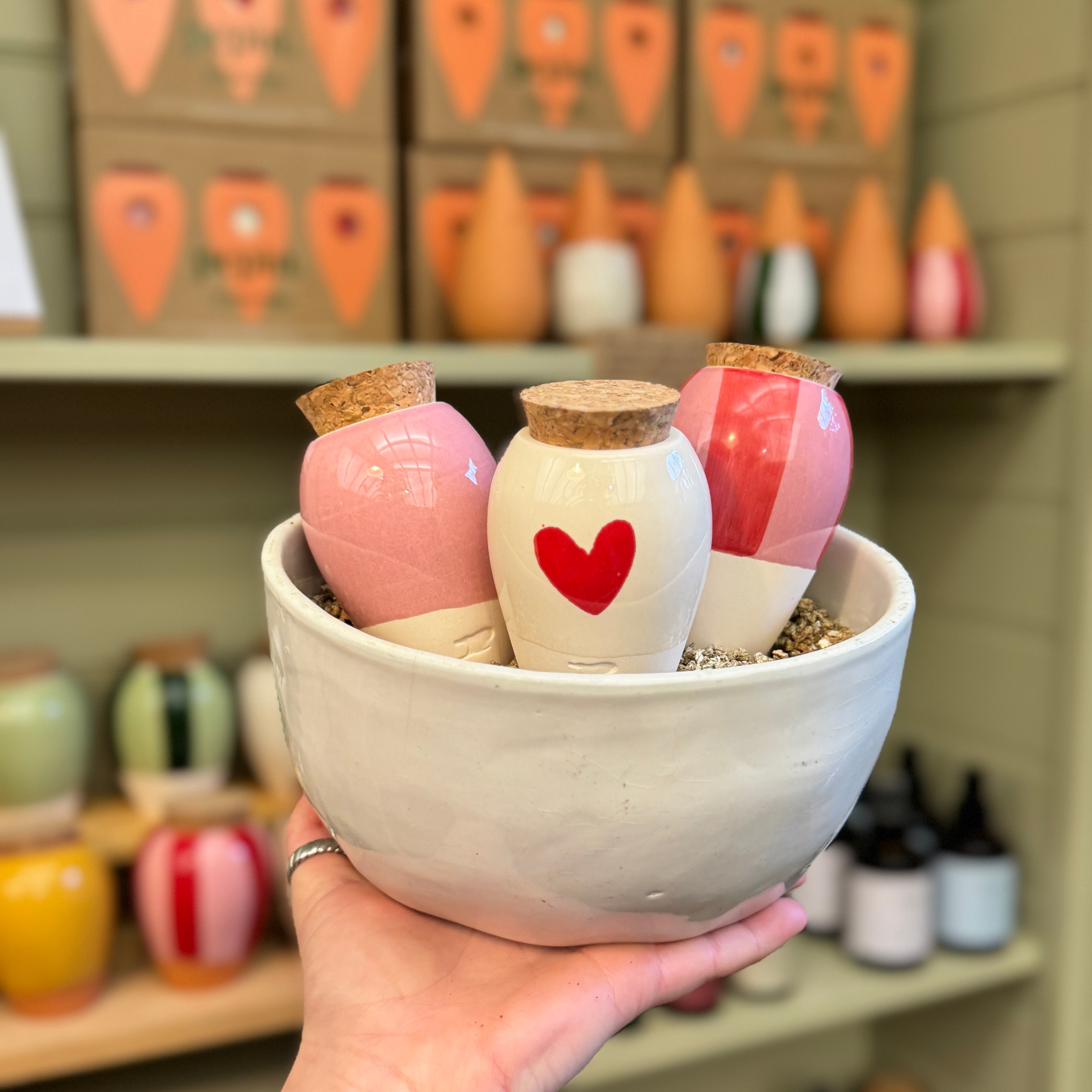 Pepin Trio Mini Ollas – Lovers Plant Gift Set