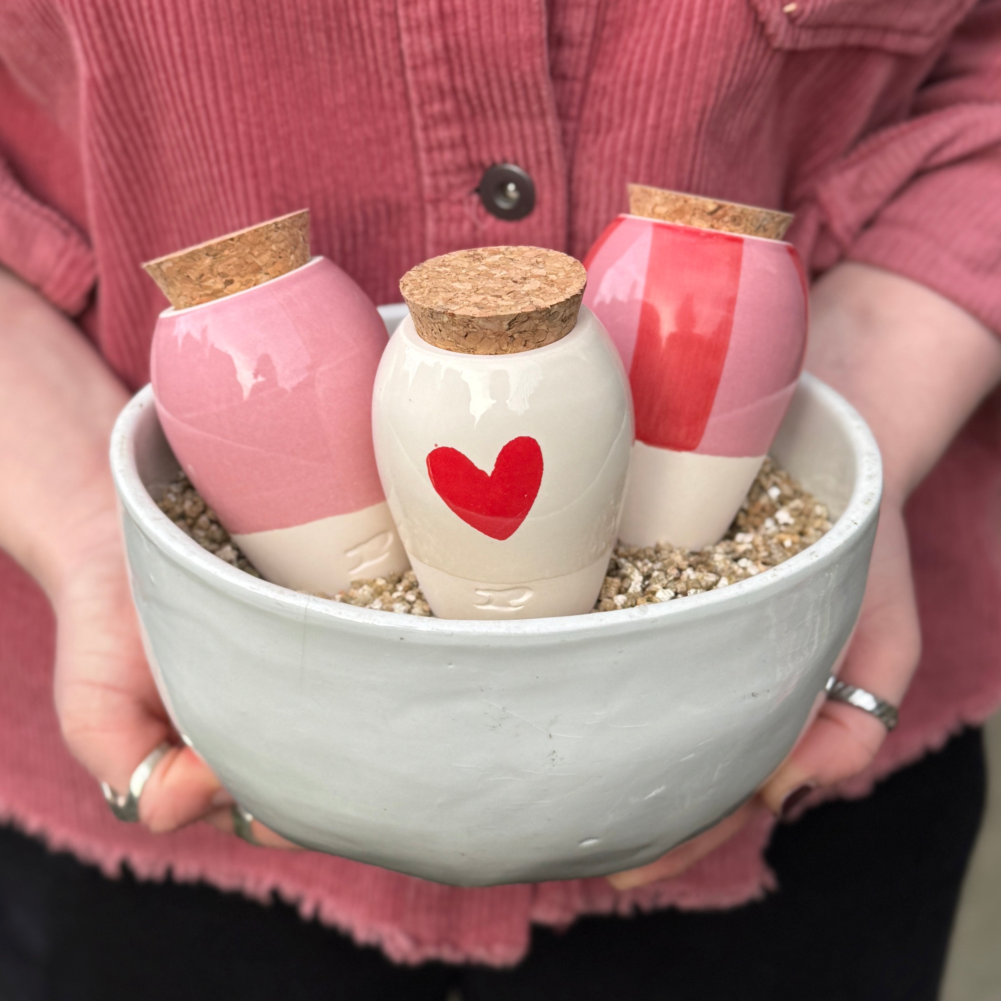 Pepin Trio Mini Ollas – Lovers Plant Gift Set