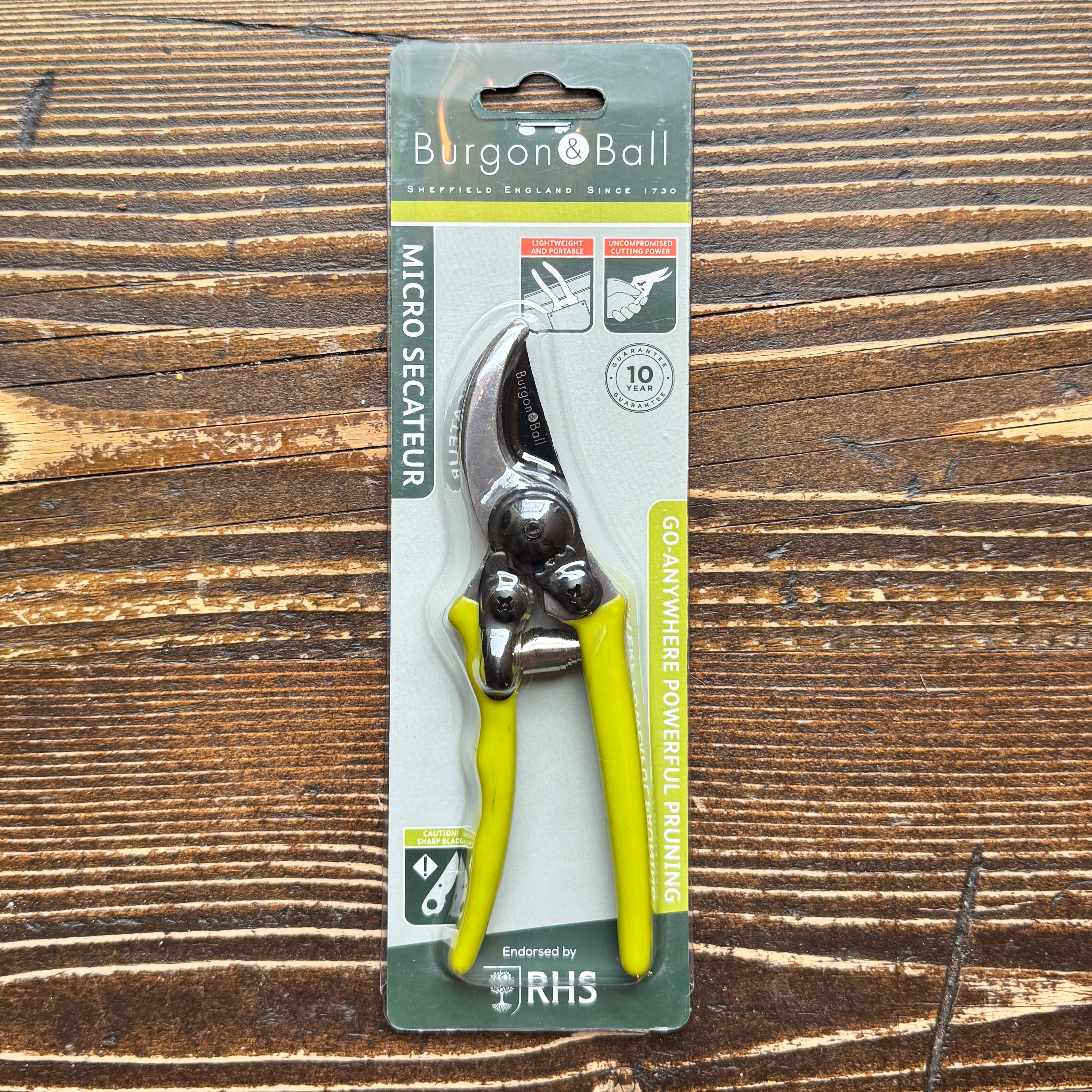 Micro Secateur by Burgon & Ball