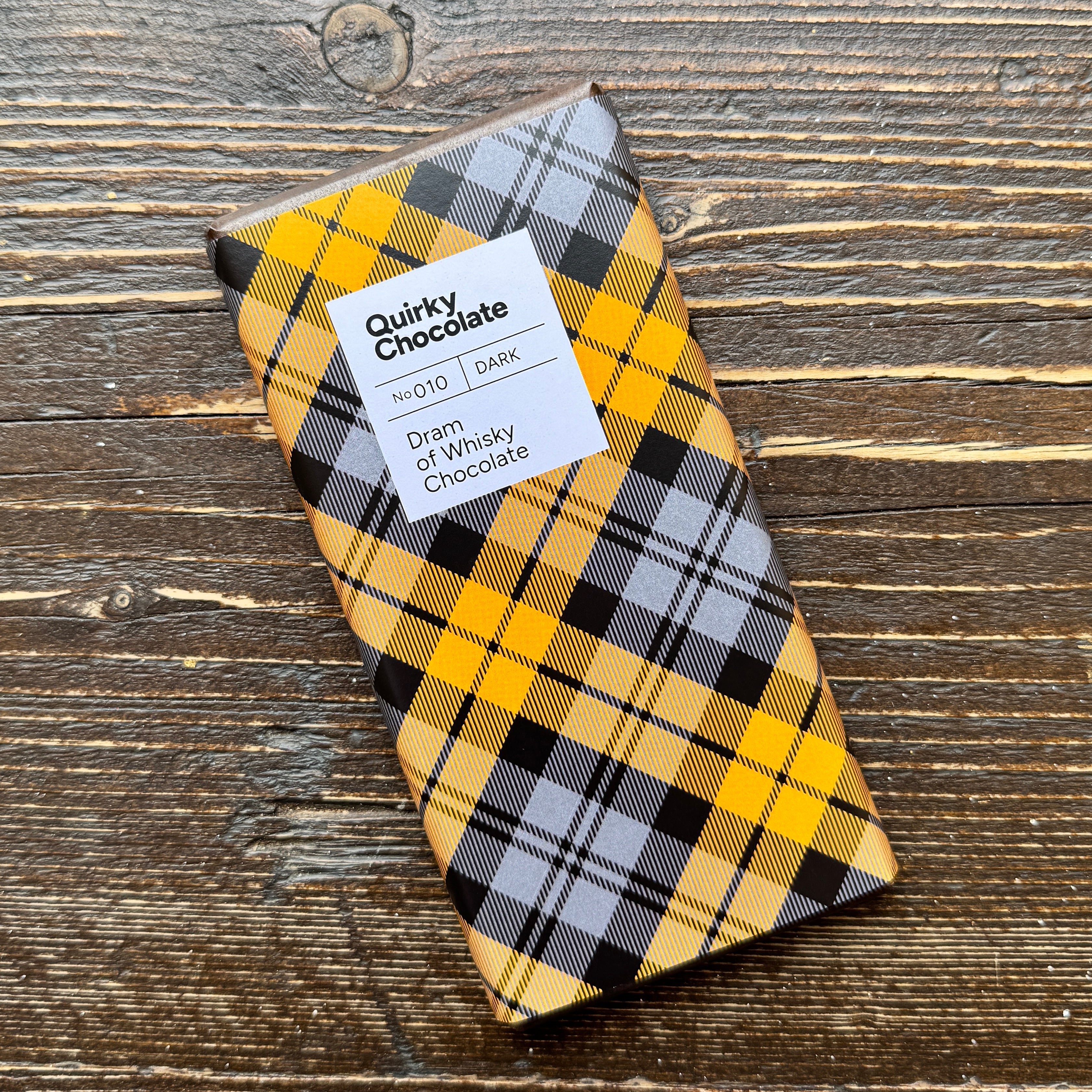 Quirky Chocolate – Scottish Tartan Artisan Bars