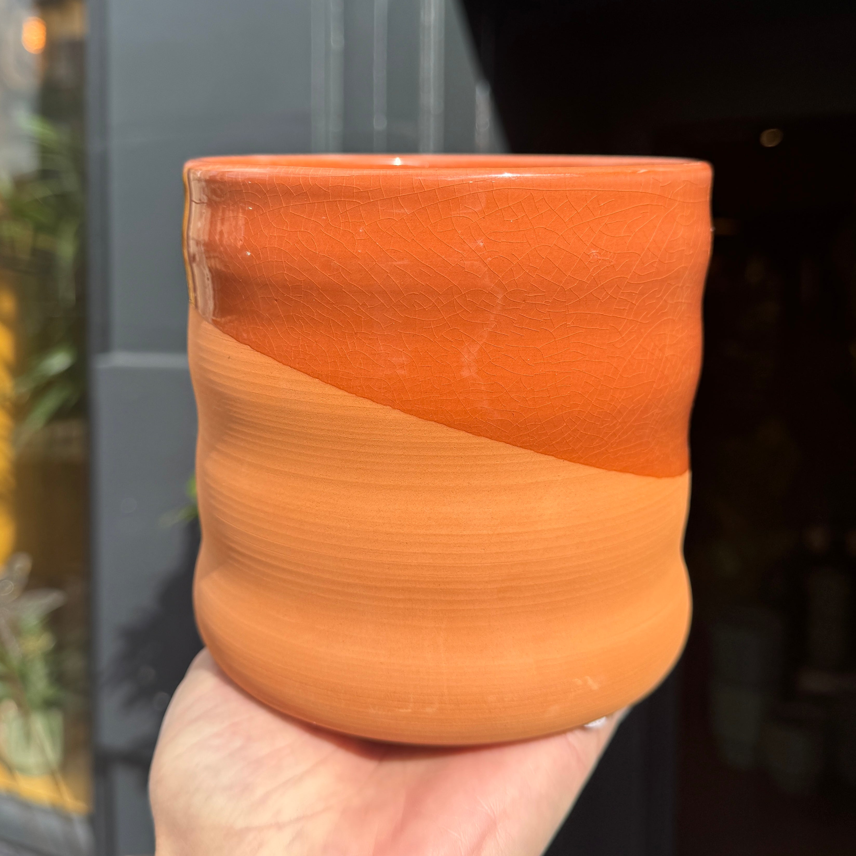 Dip Glaze Pot - Terracotta | 14cm