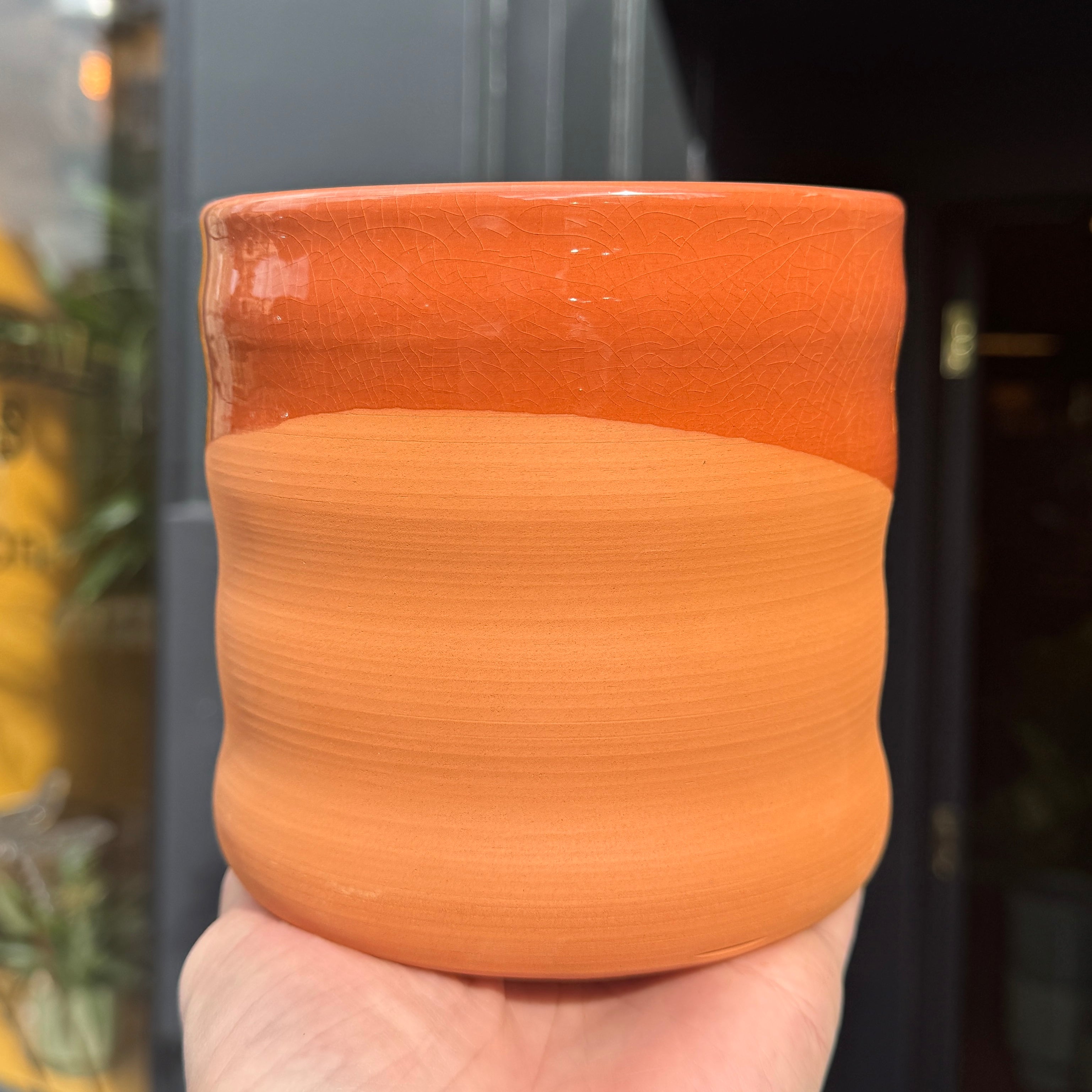 Dip Glaze Pot - Terracotta | 14cm