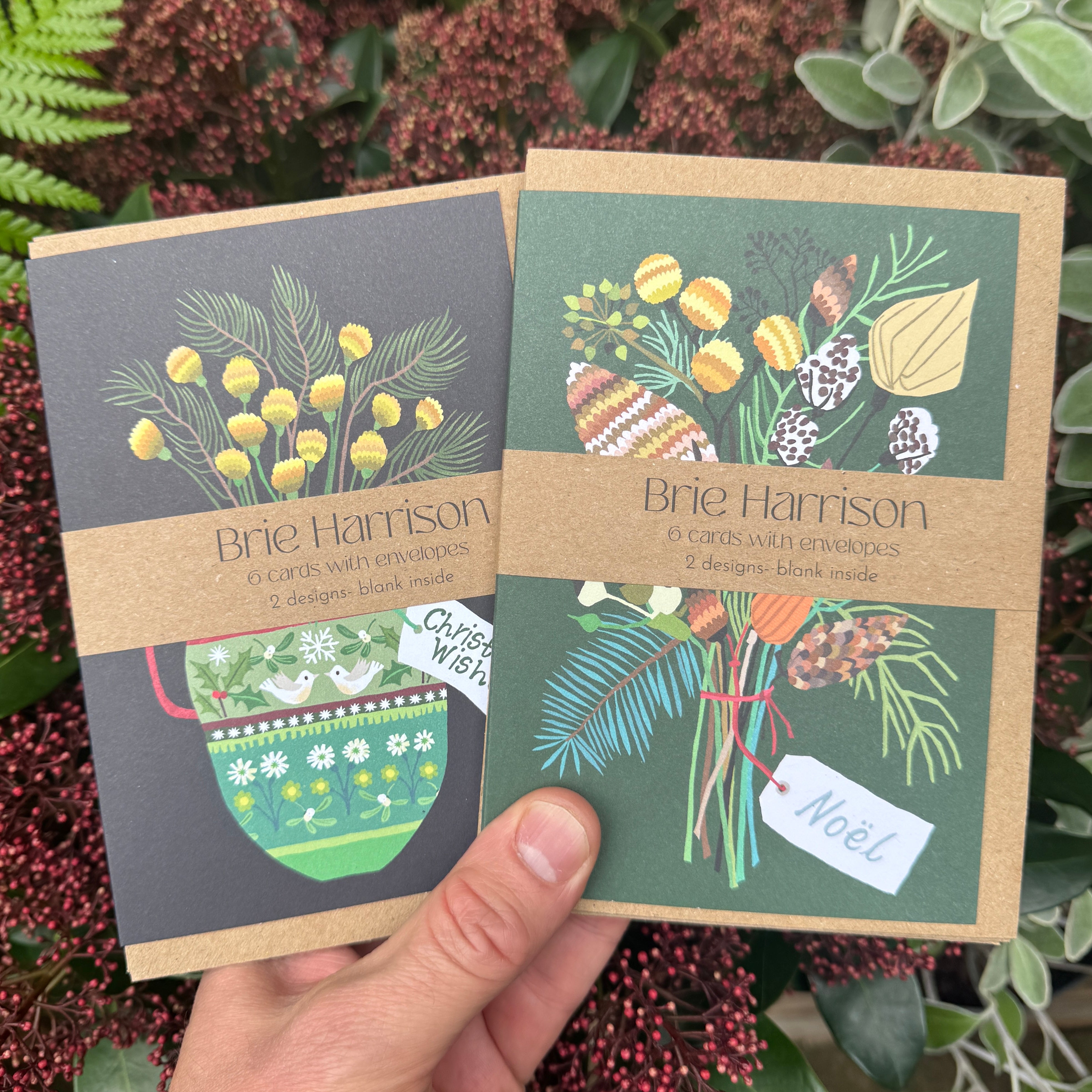 Christmas Greetings Card Pack | Brie Harrison