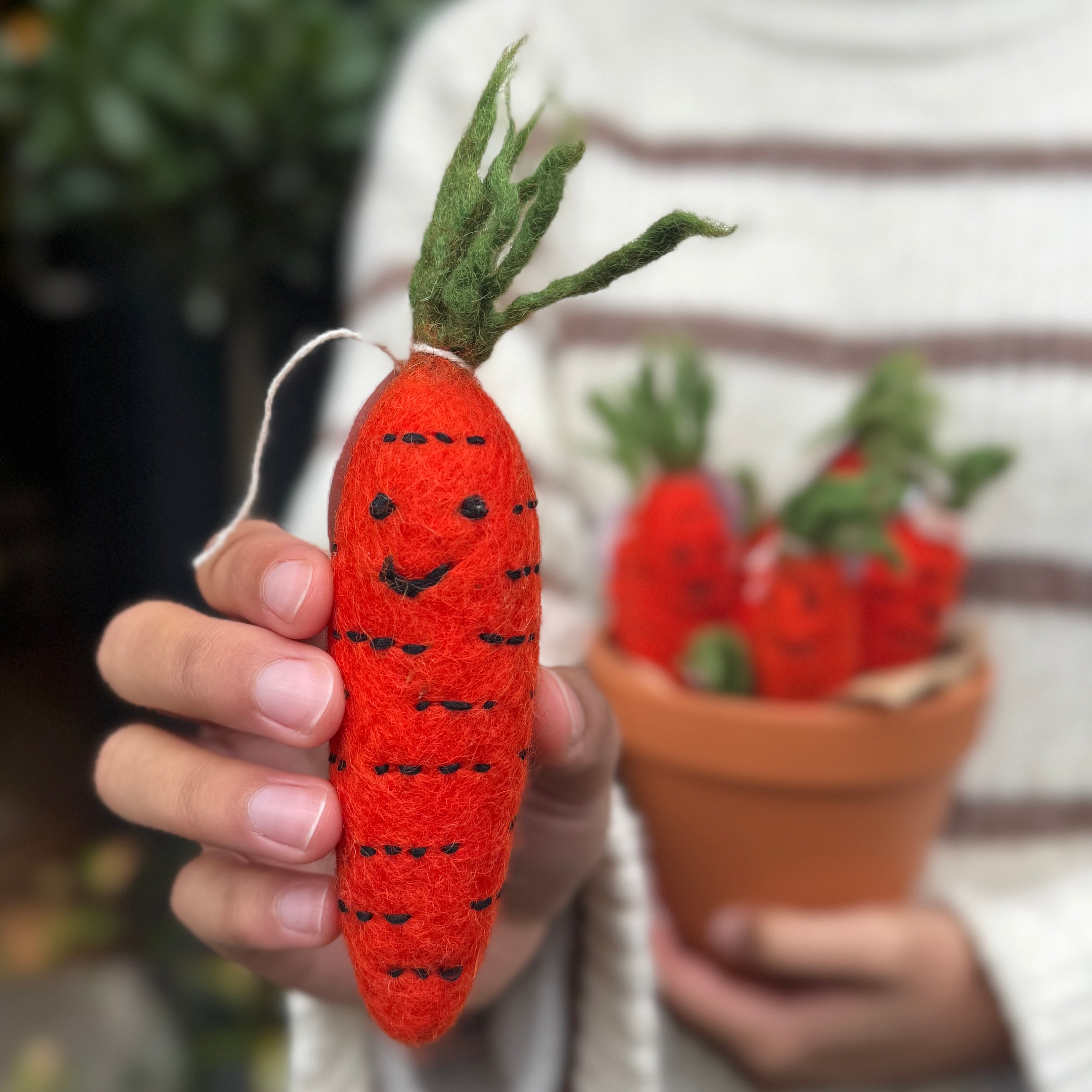 Felt Carrot