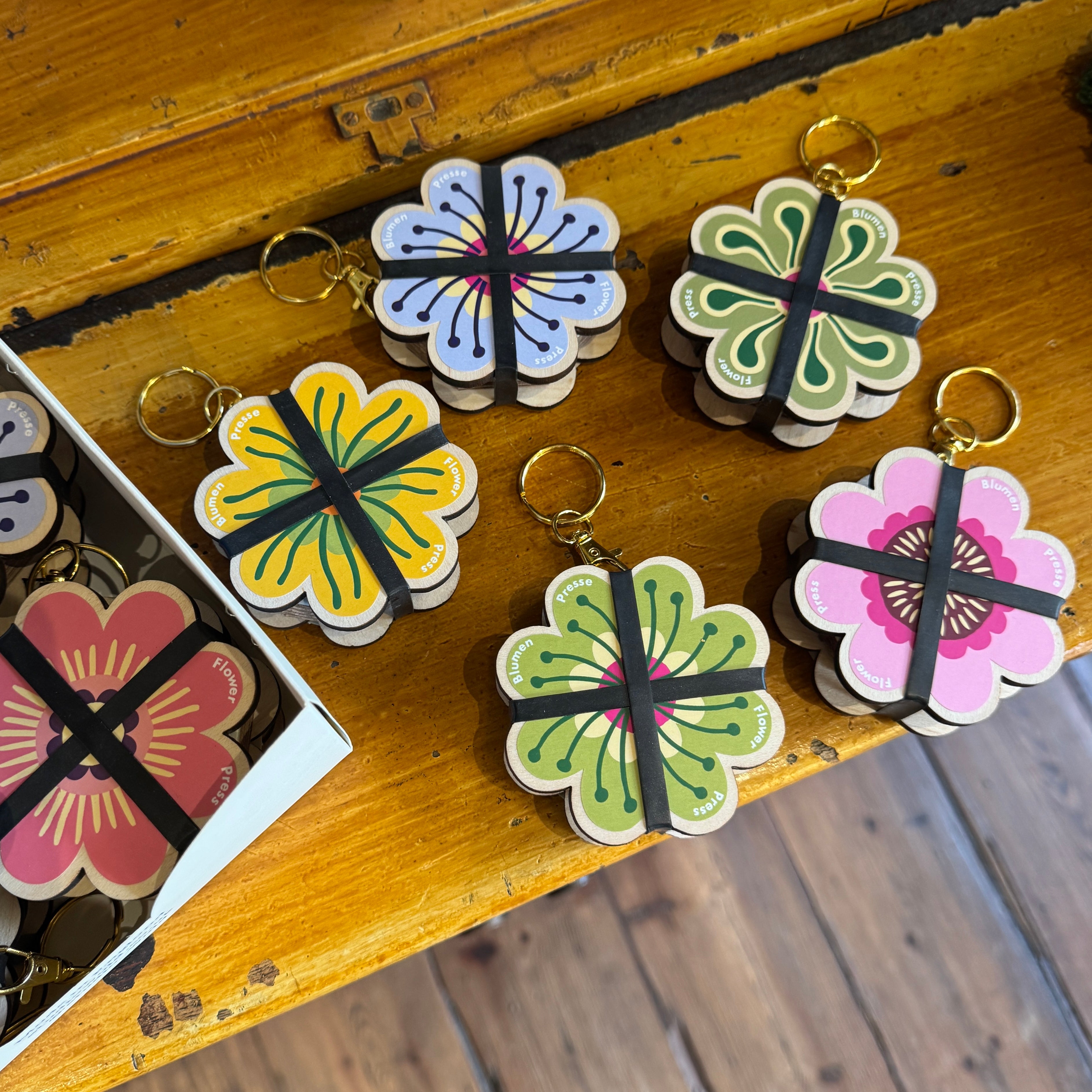 Keyring Flower Press | Studio Wald