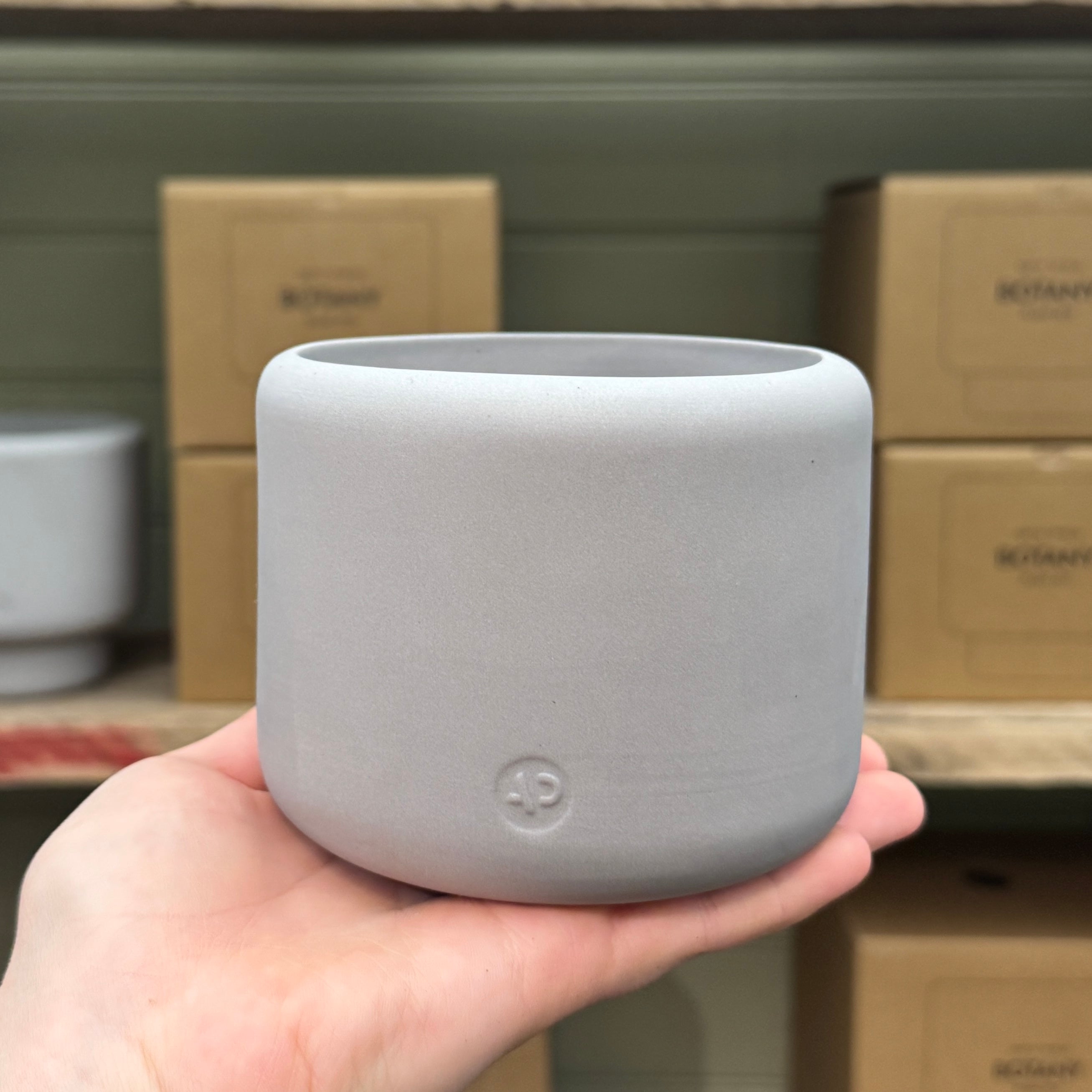 Aaron Probyn Botany Pot - Concrete Grey
