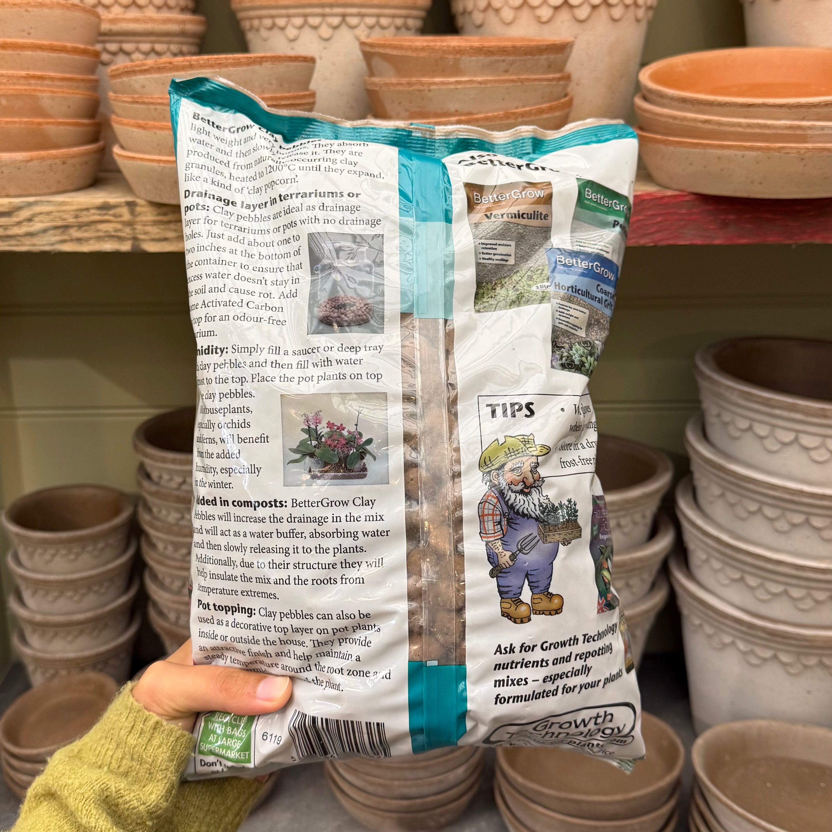 Clay Pebbles – 3L Bag