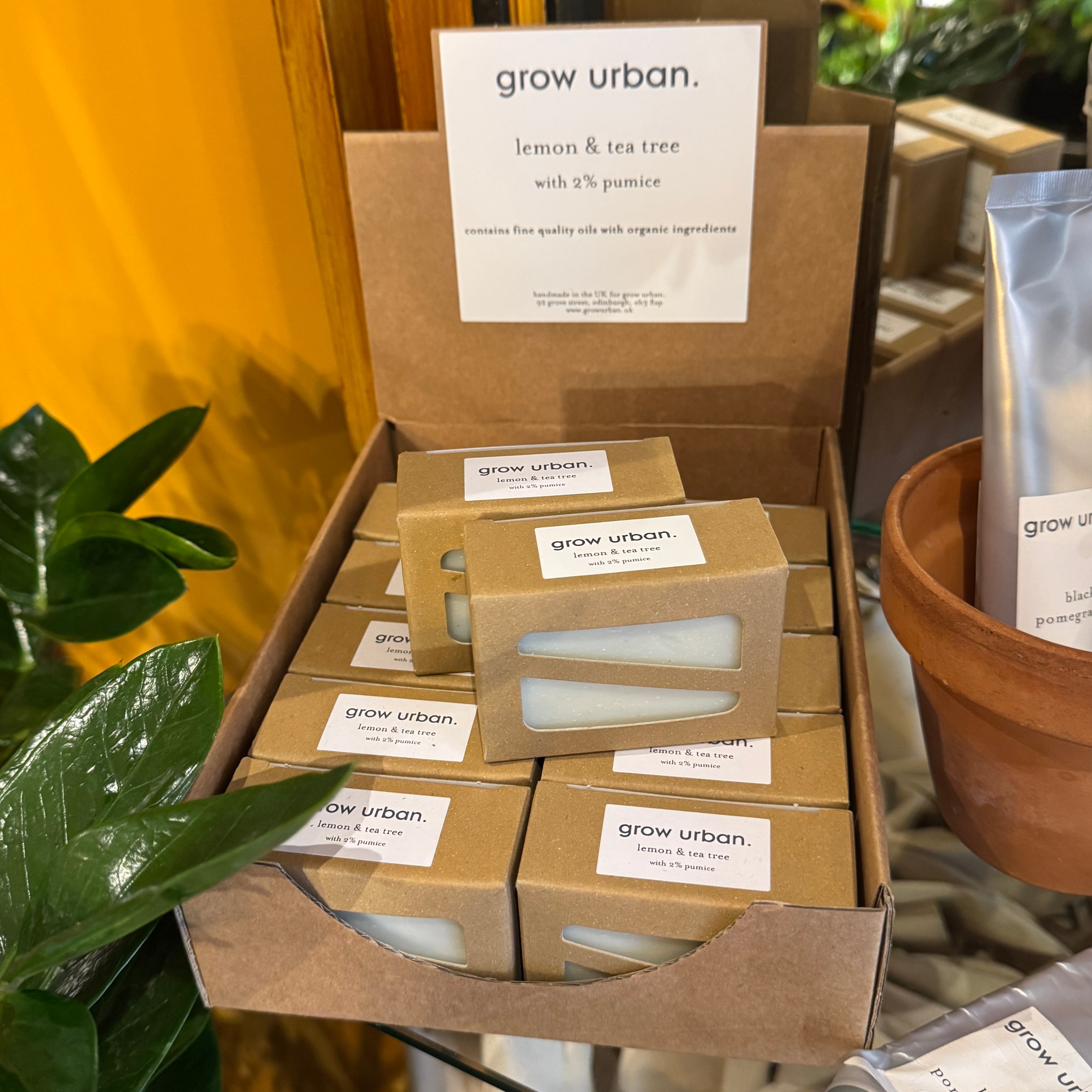 grow urban. Soap