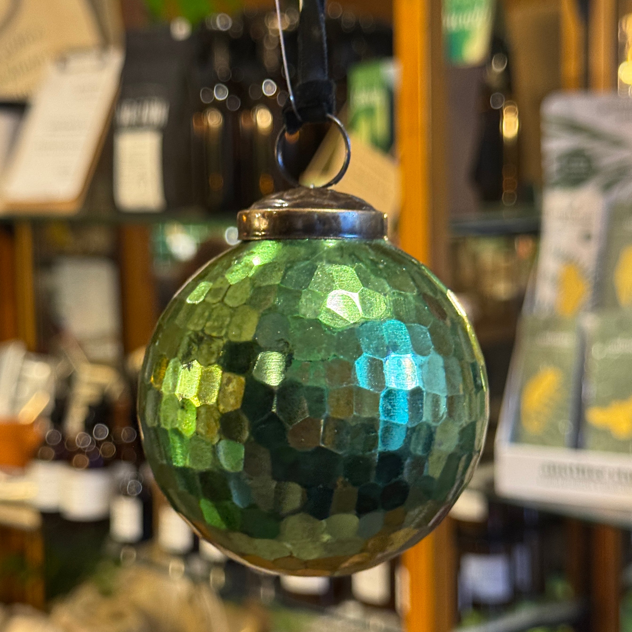 Handcrafted Cut-Glass Bauble