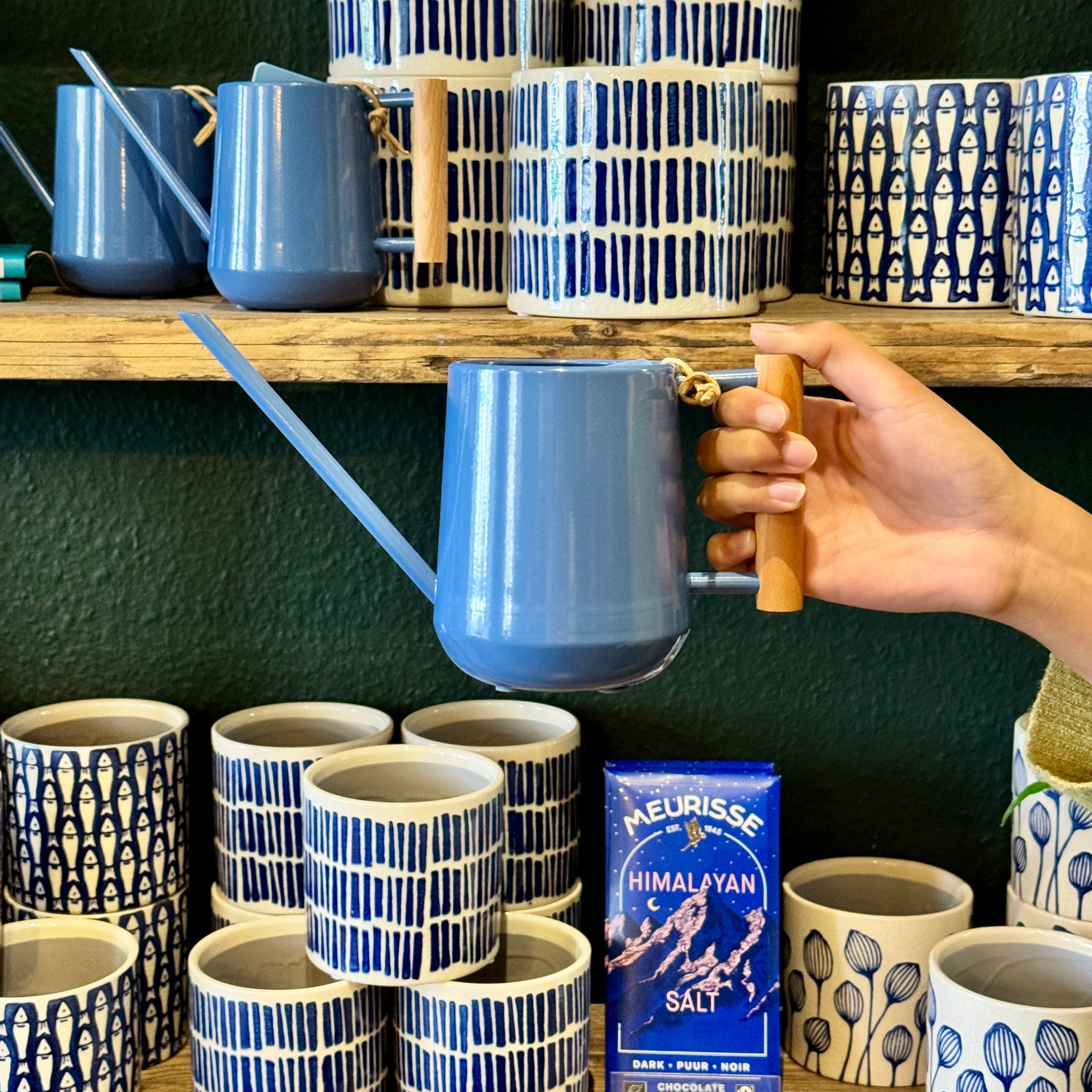 Indoor Watering Can - Cotswold Blue