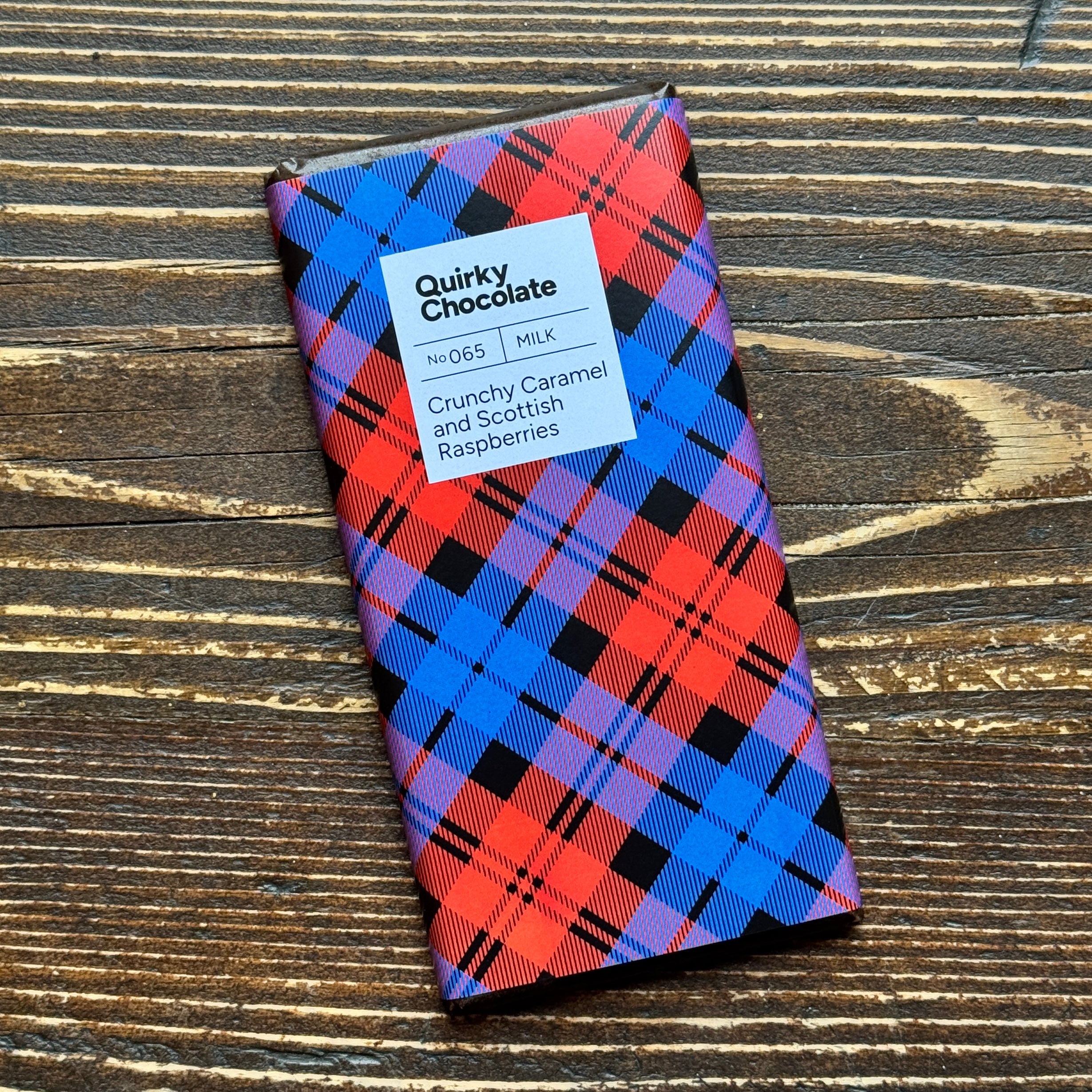 Quirky Chocolate – Scottish Tartan Artisan Bars