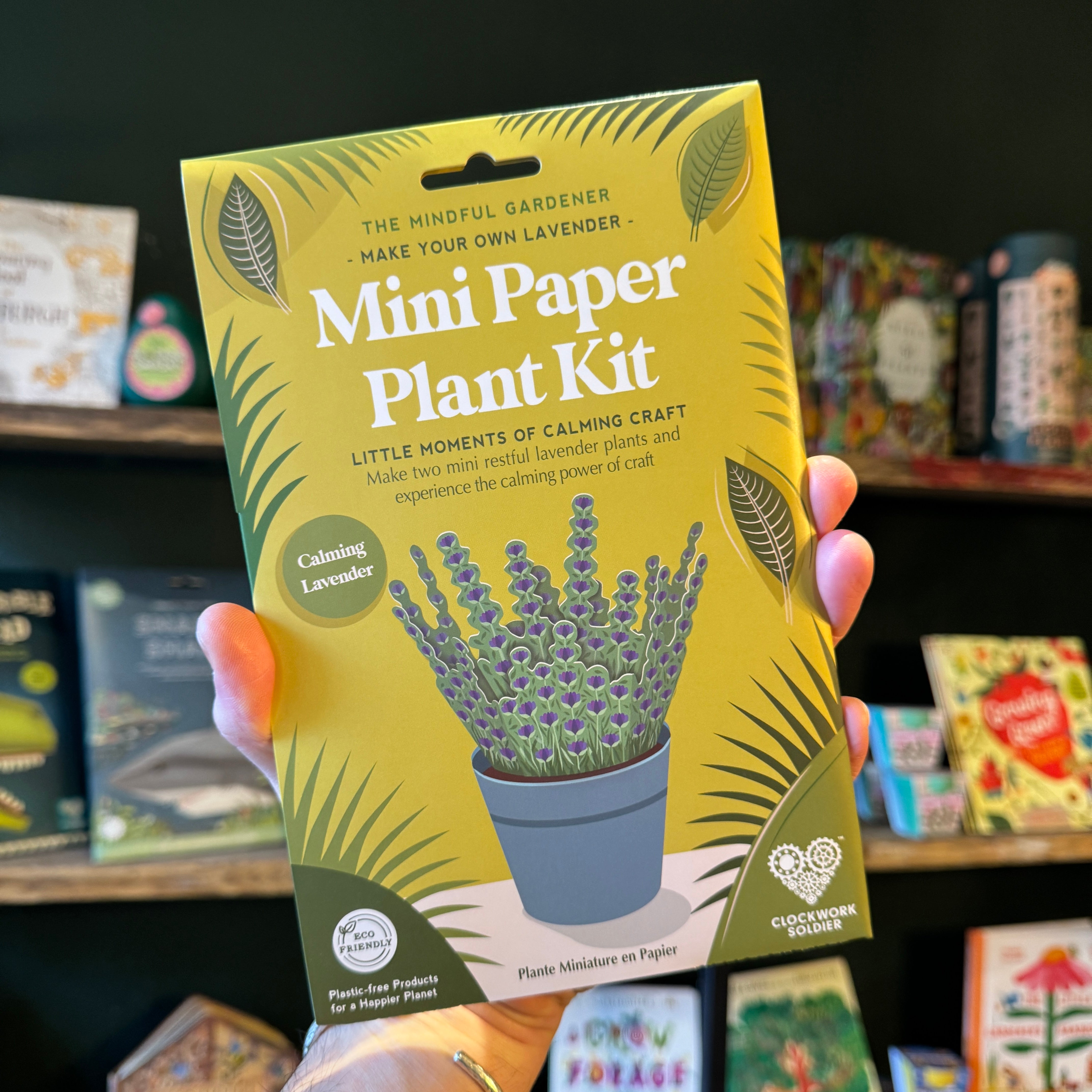 Make Your Own Calming Lavender Paper Plant Kit