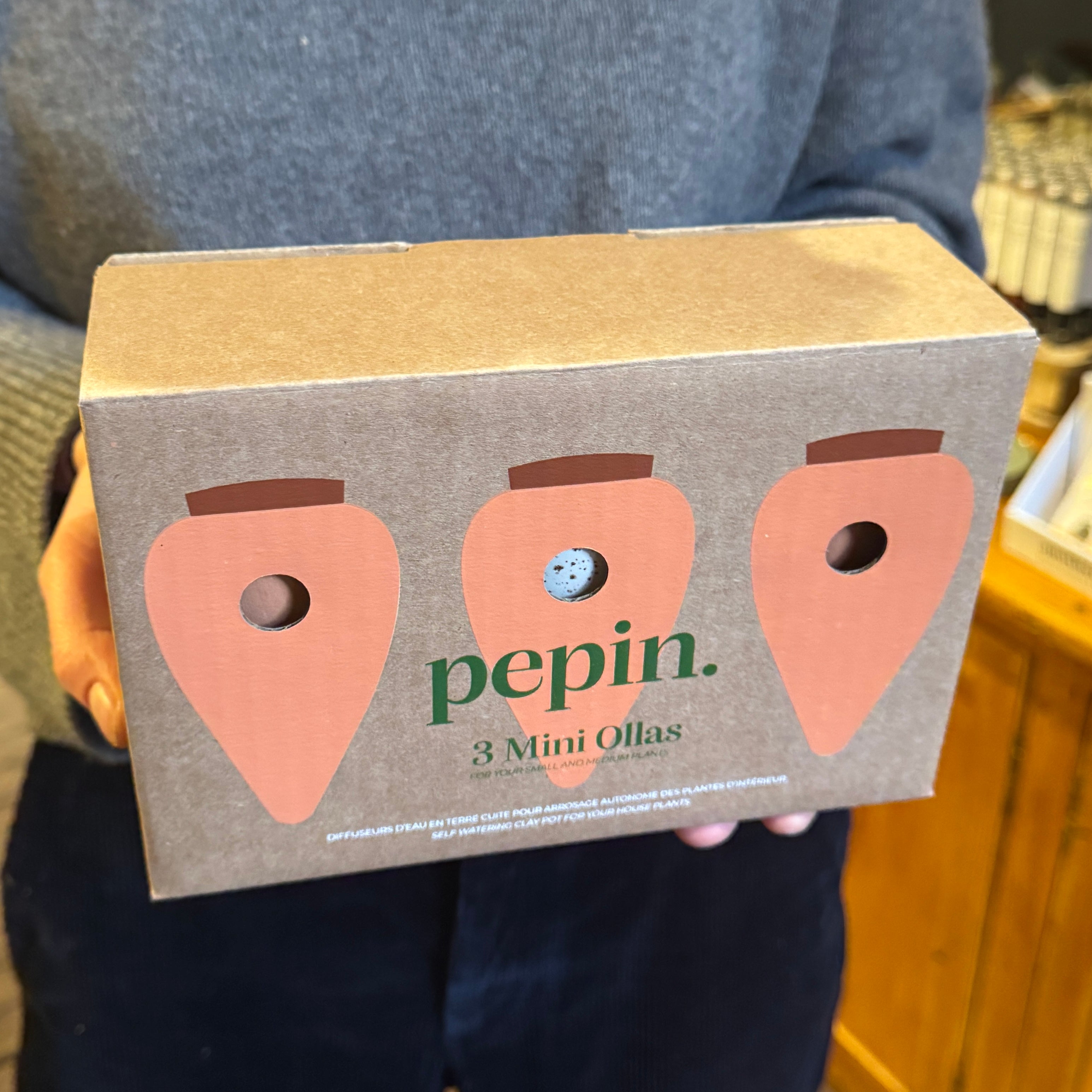 Pepin Trio Iconics Mini Ollas – Terracotta & Speckle Gift Set