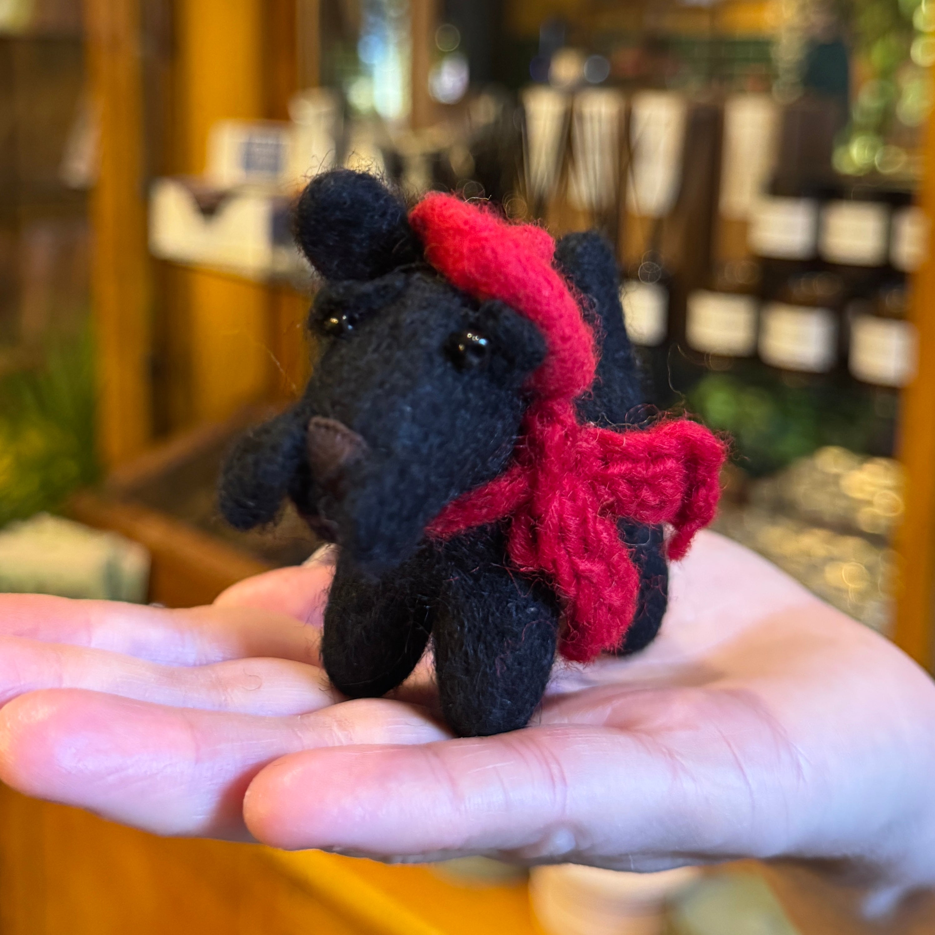 Black Scottie Dog | Felt Decoration