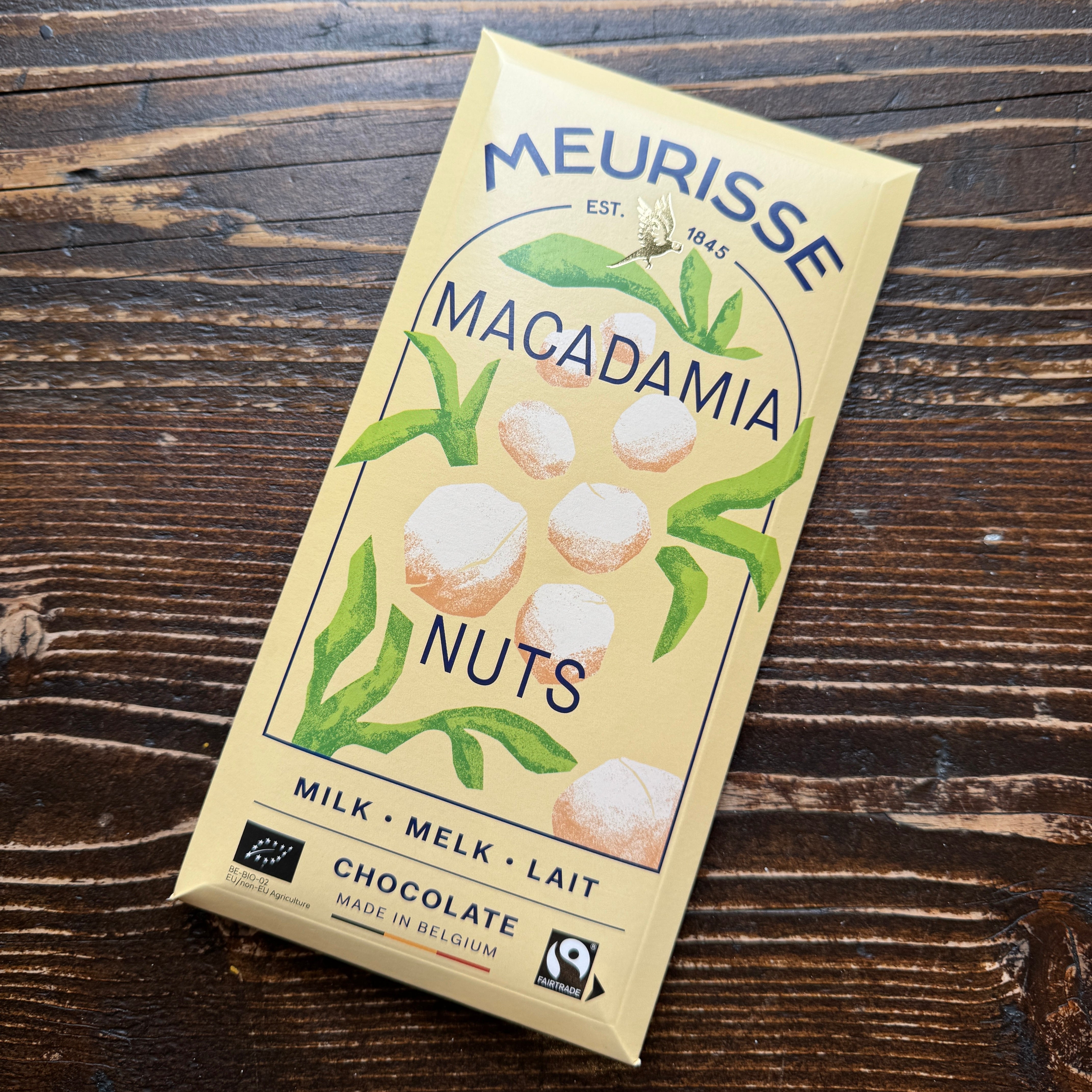 Meurisse Belgian Chocolate Bars