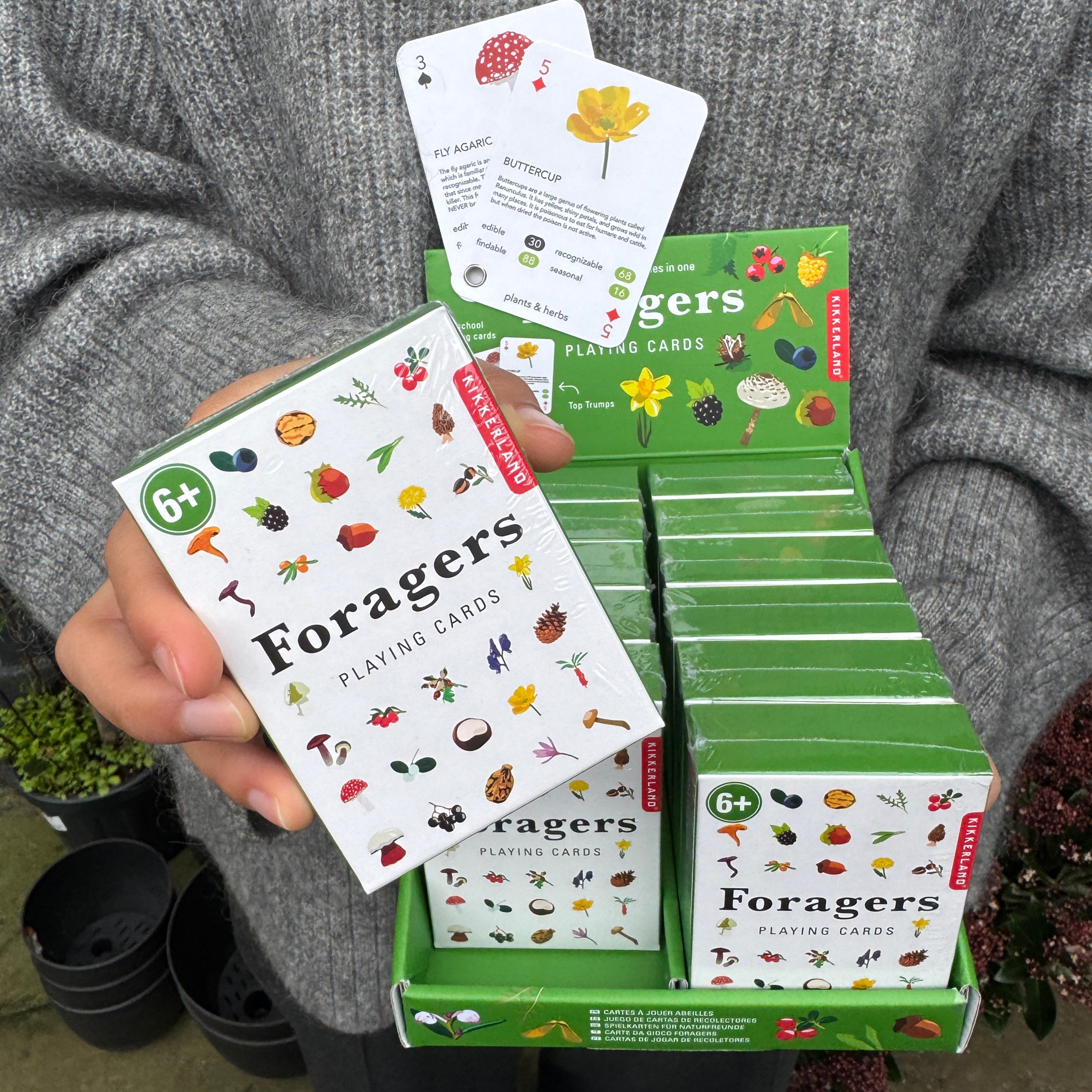 Foragers Playing Cards – Illustrated Botanical Card Deck