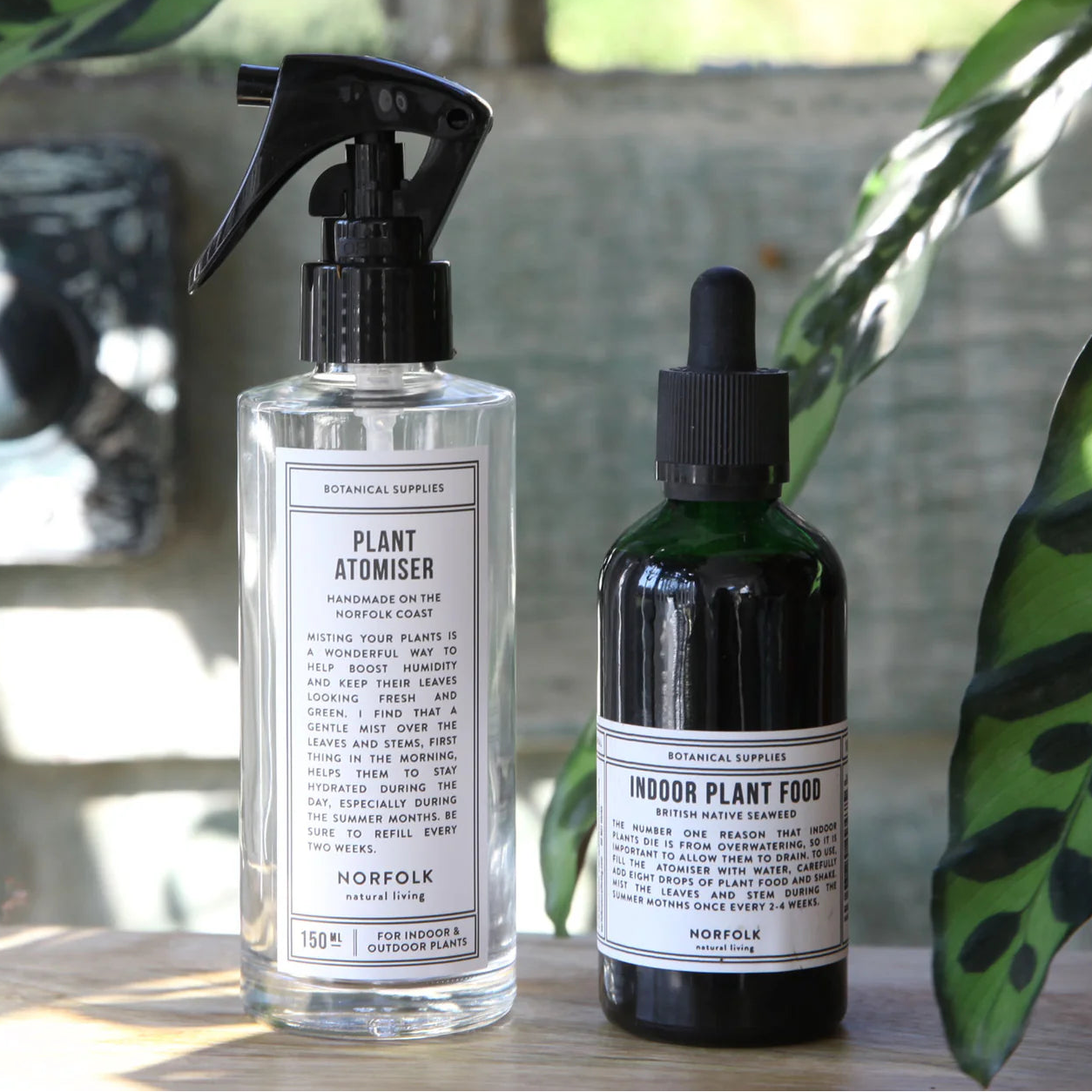 Plant Food & Atomiser Care Set – Norfolk Natural Living